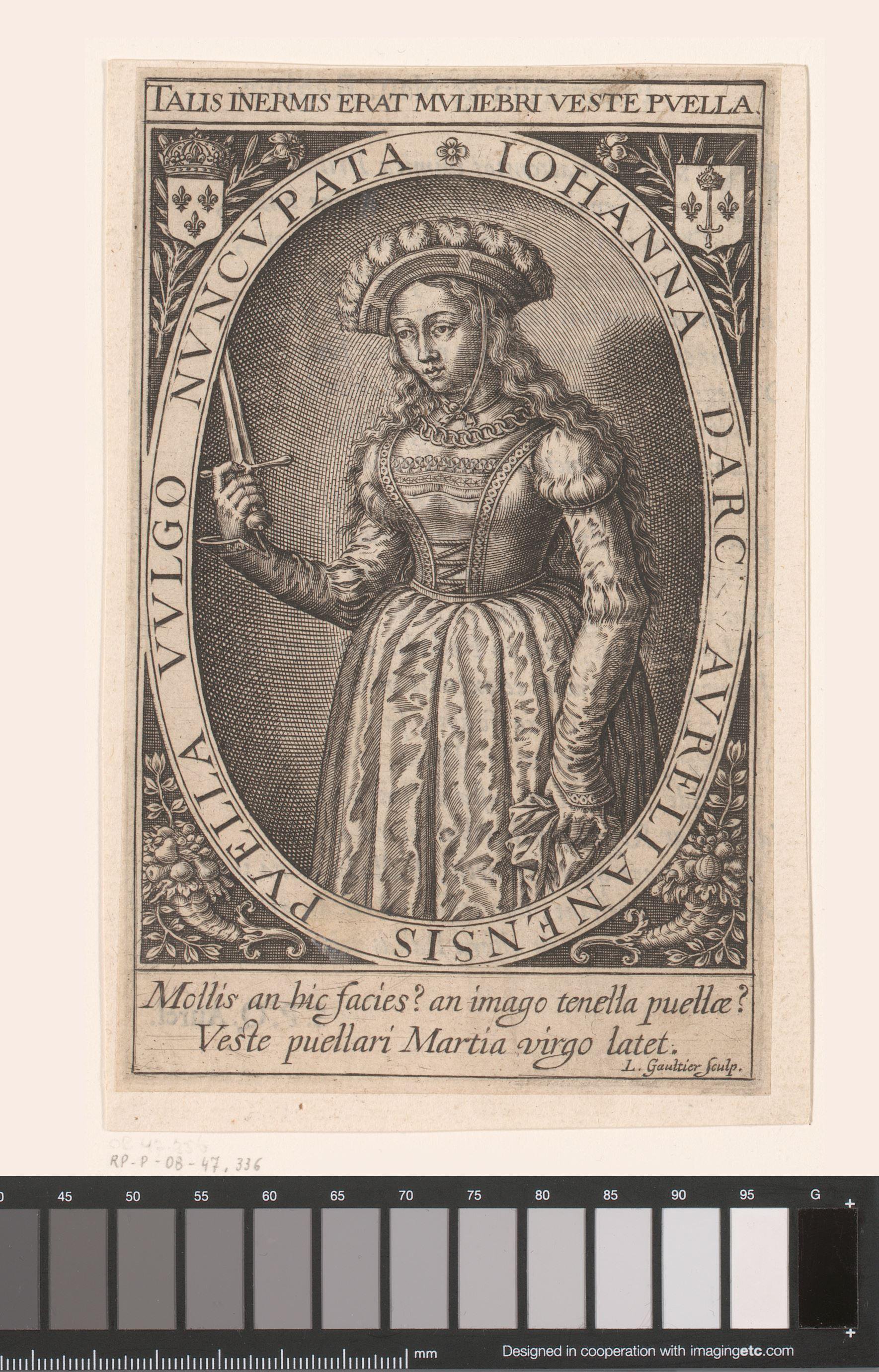 Portret van Jeanne d'Arc