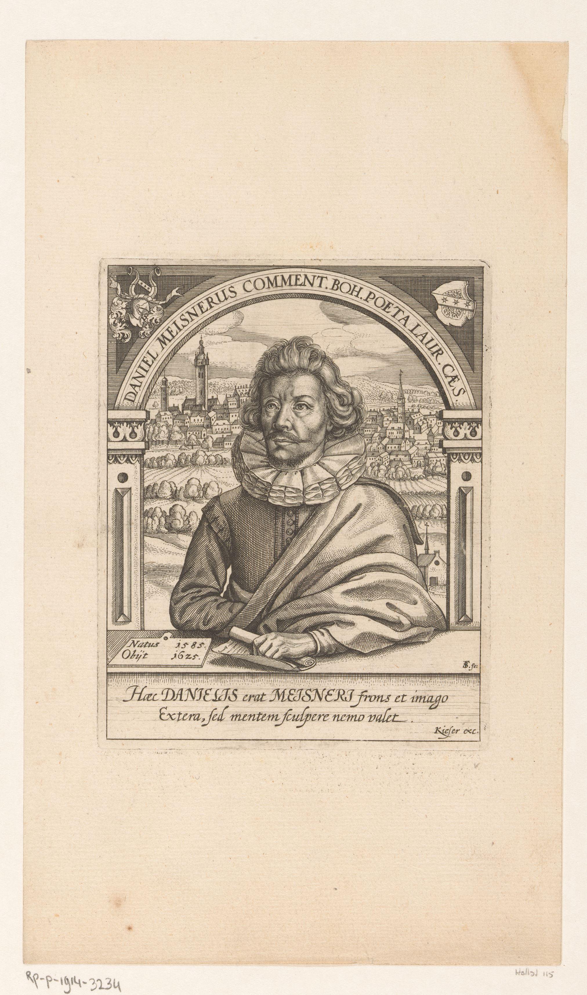 Portret van Daniel Meisner