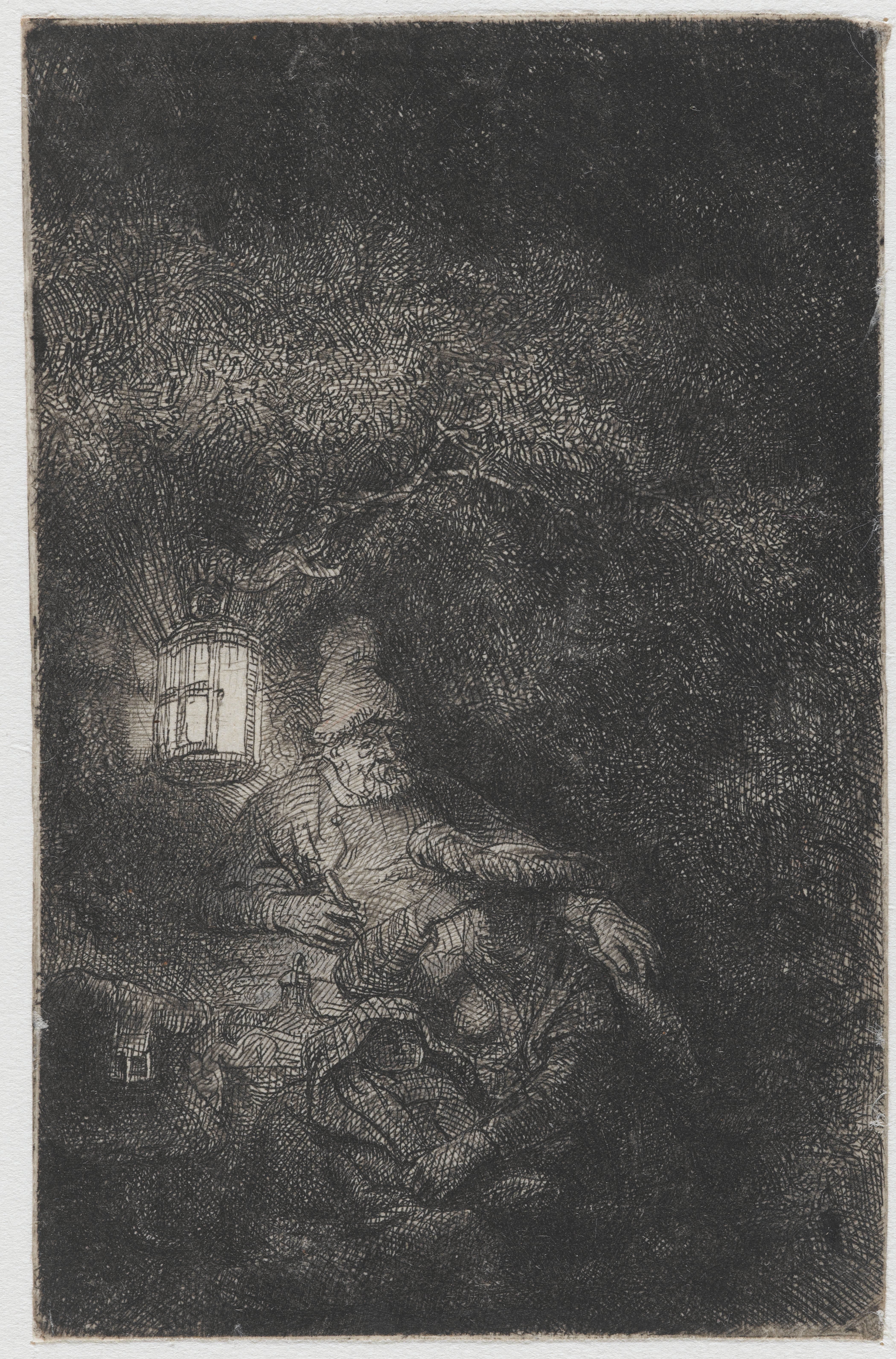 The rest on the flight into Egypt: a night piece