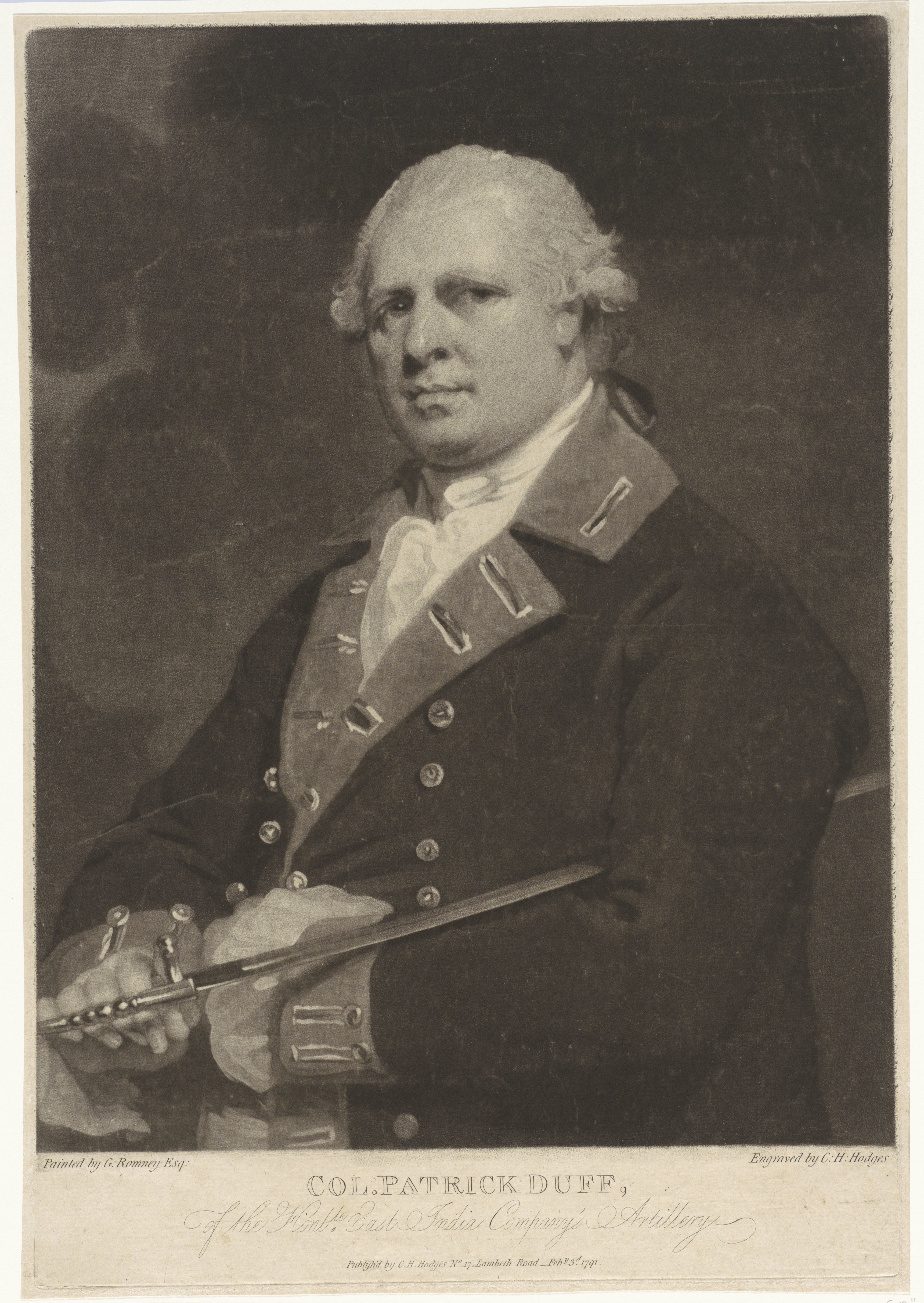 Portret van Patrick Duff