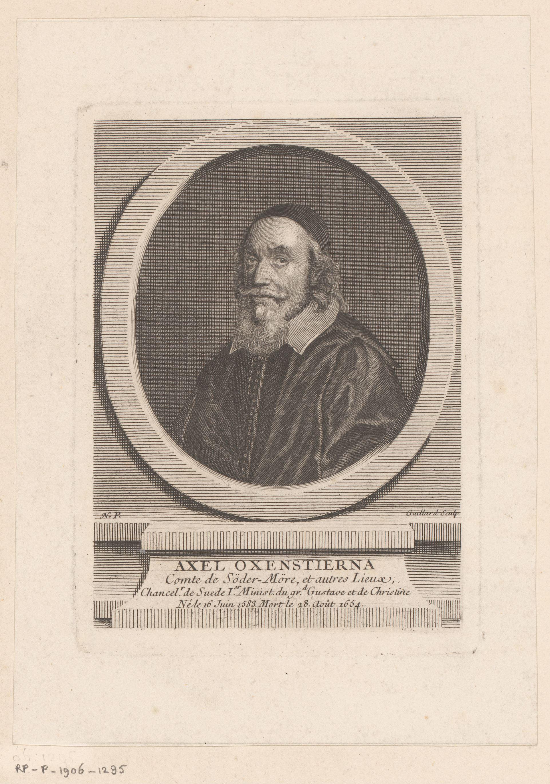 Portret van Axel Oxenstierna