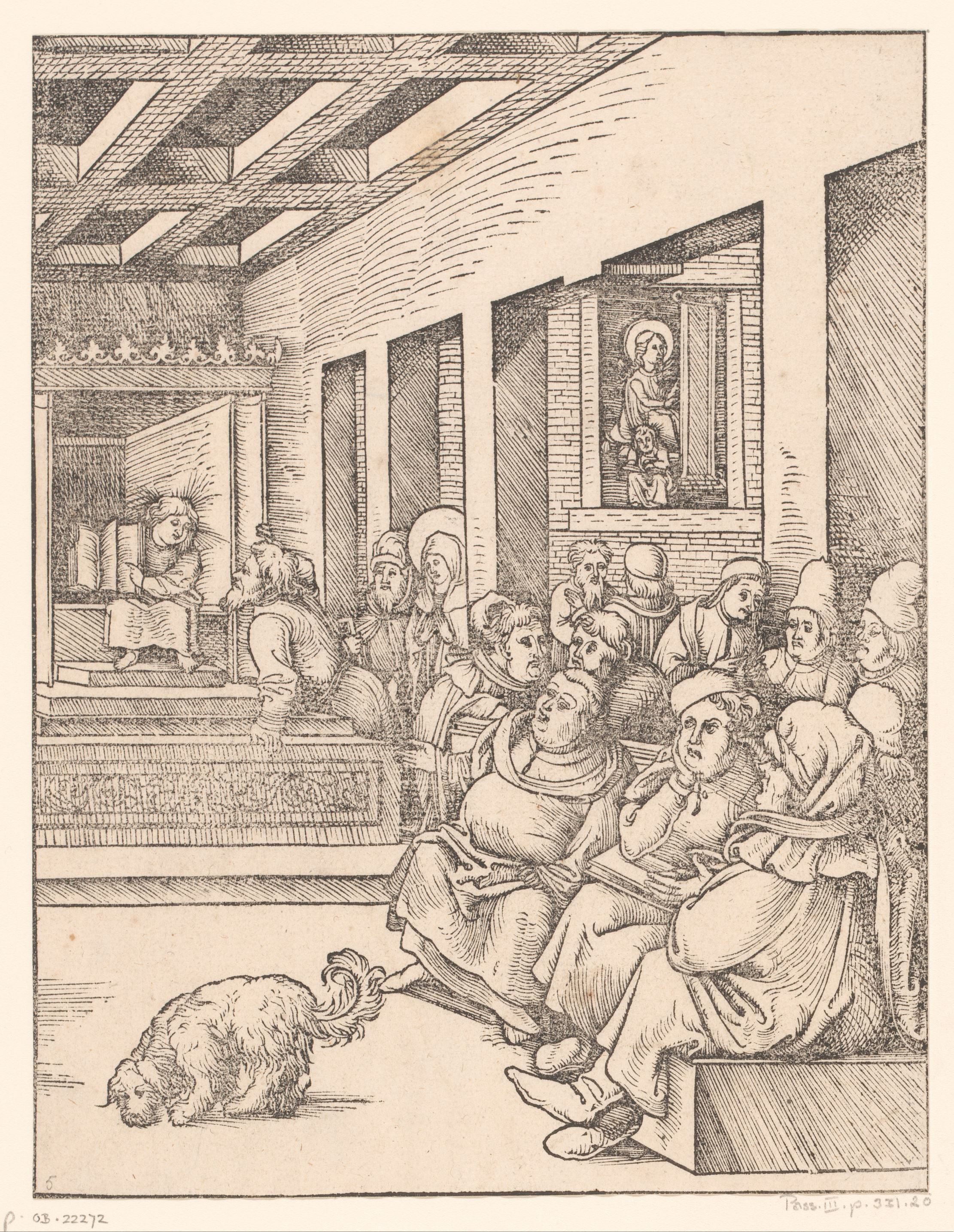 Christus als twaalfjarige in de tempel