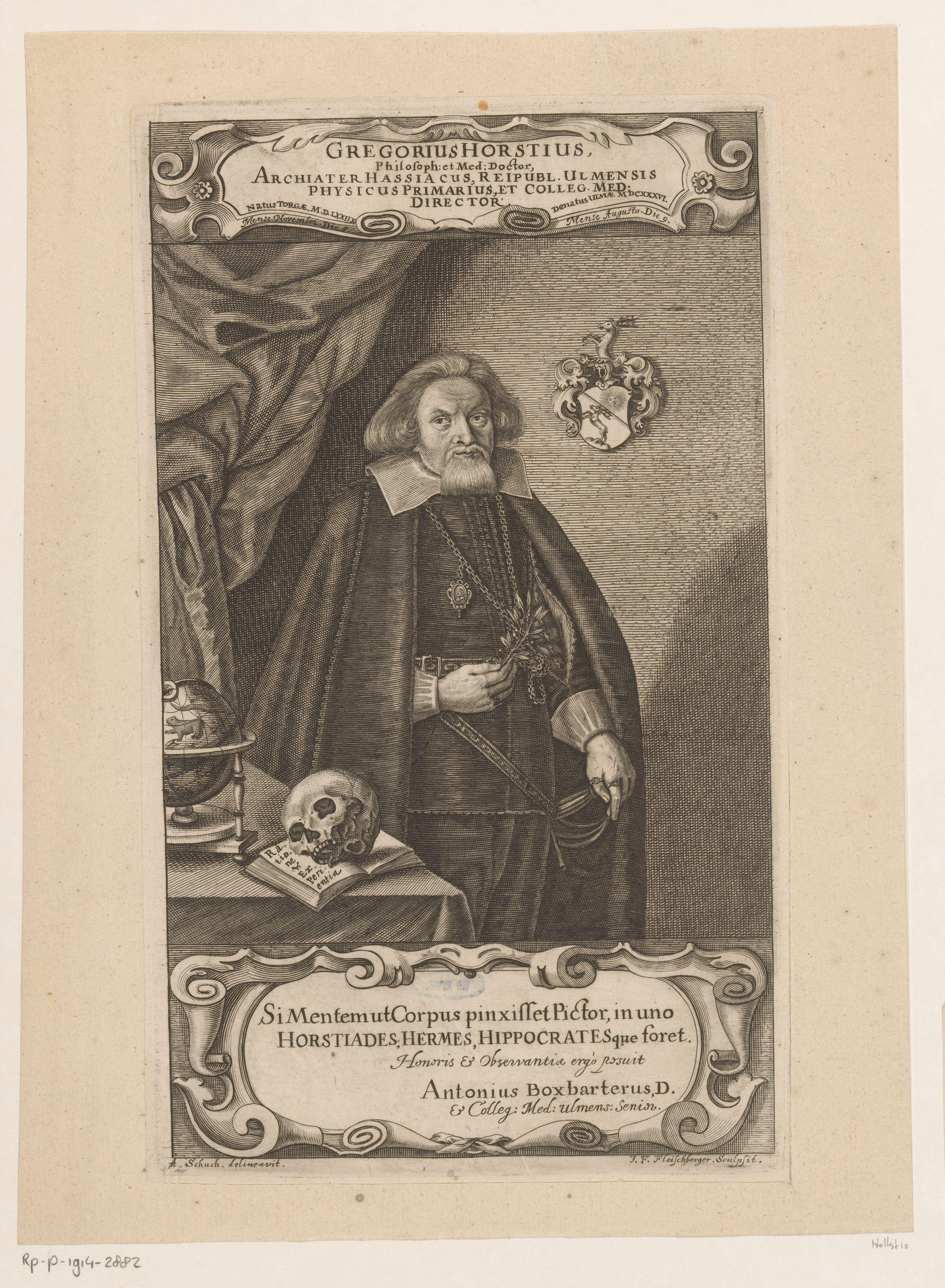 Portret van Gregor Horst