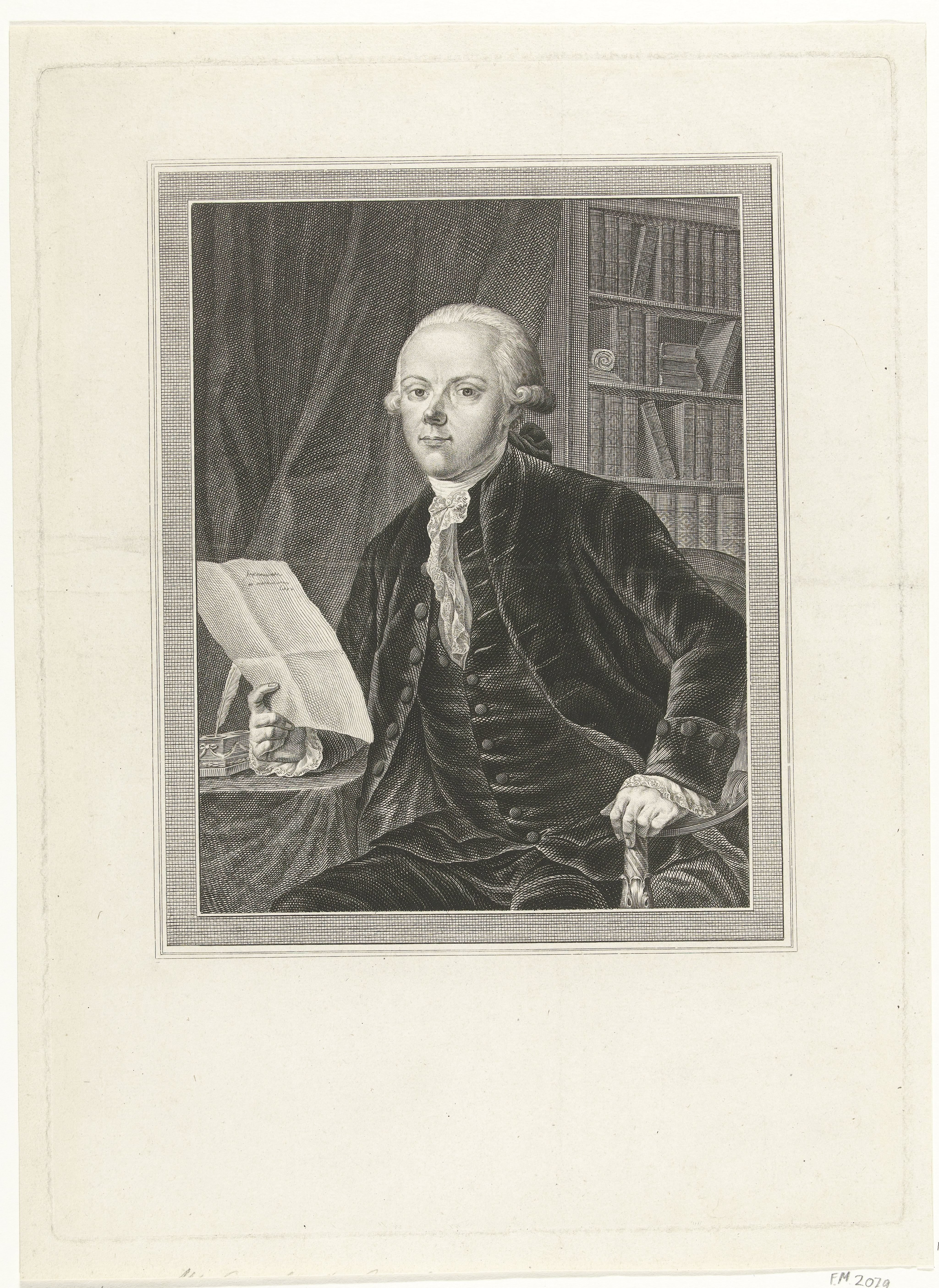 Portret van Cornelis de Gijselaar