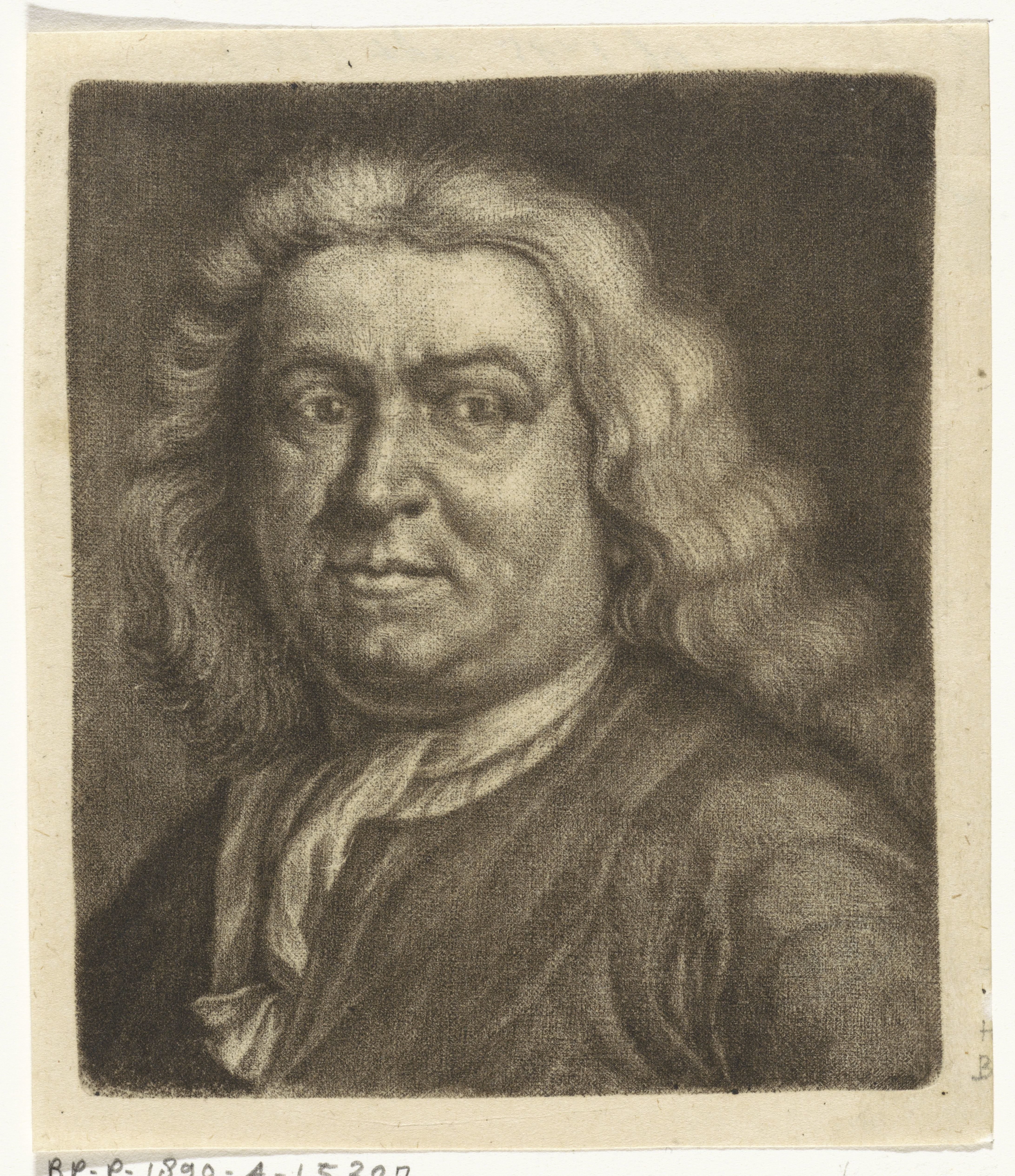 Portret van Johannes Jacobus Vitriarius