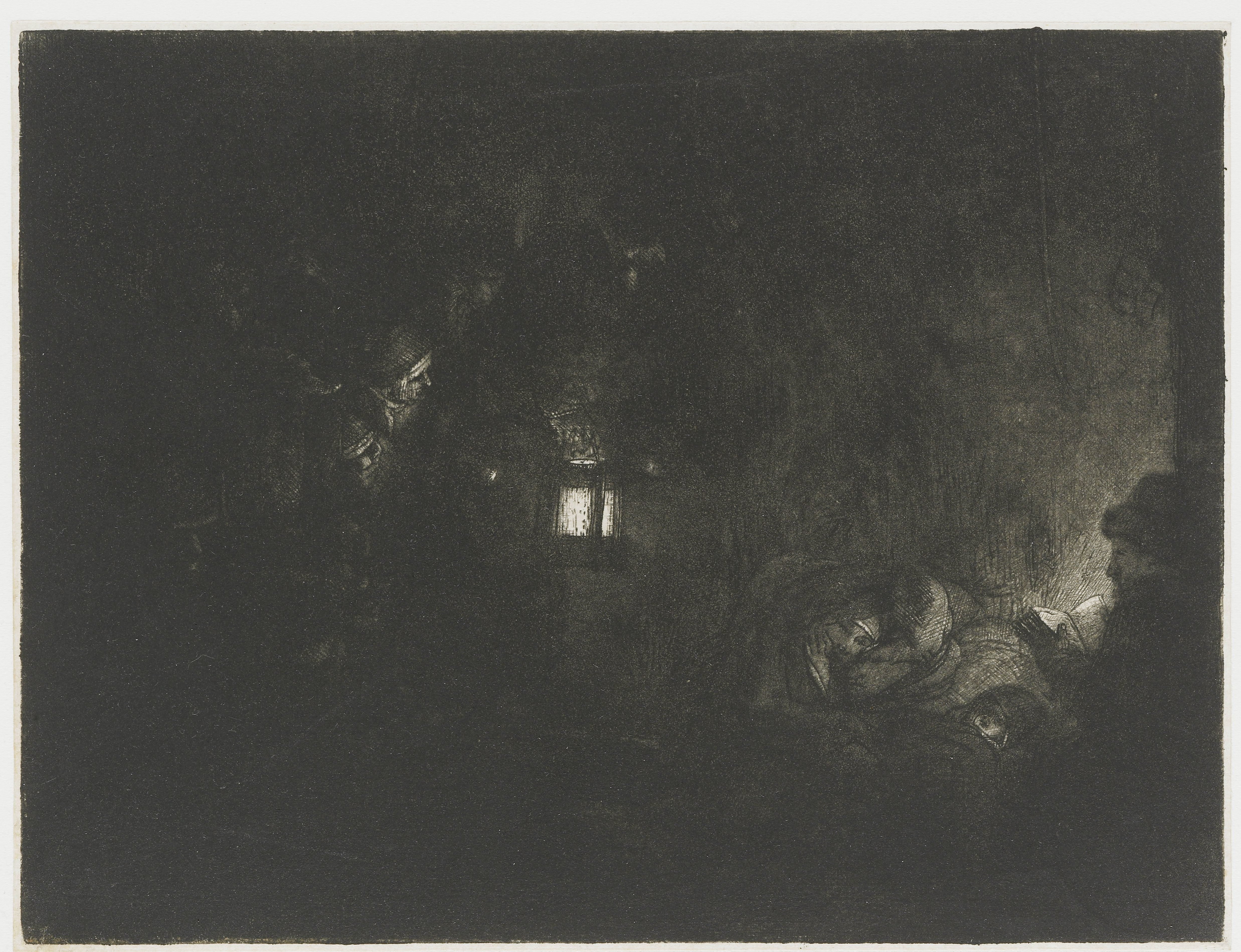 The adoration of the shepherds: a night piece