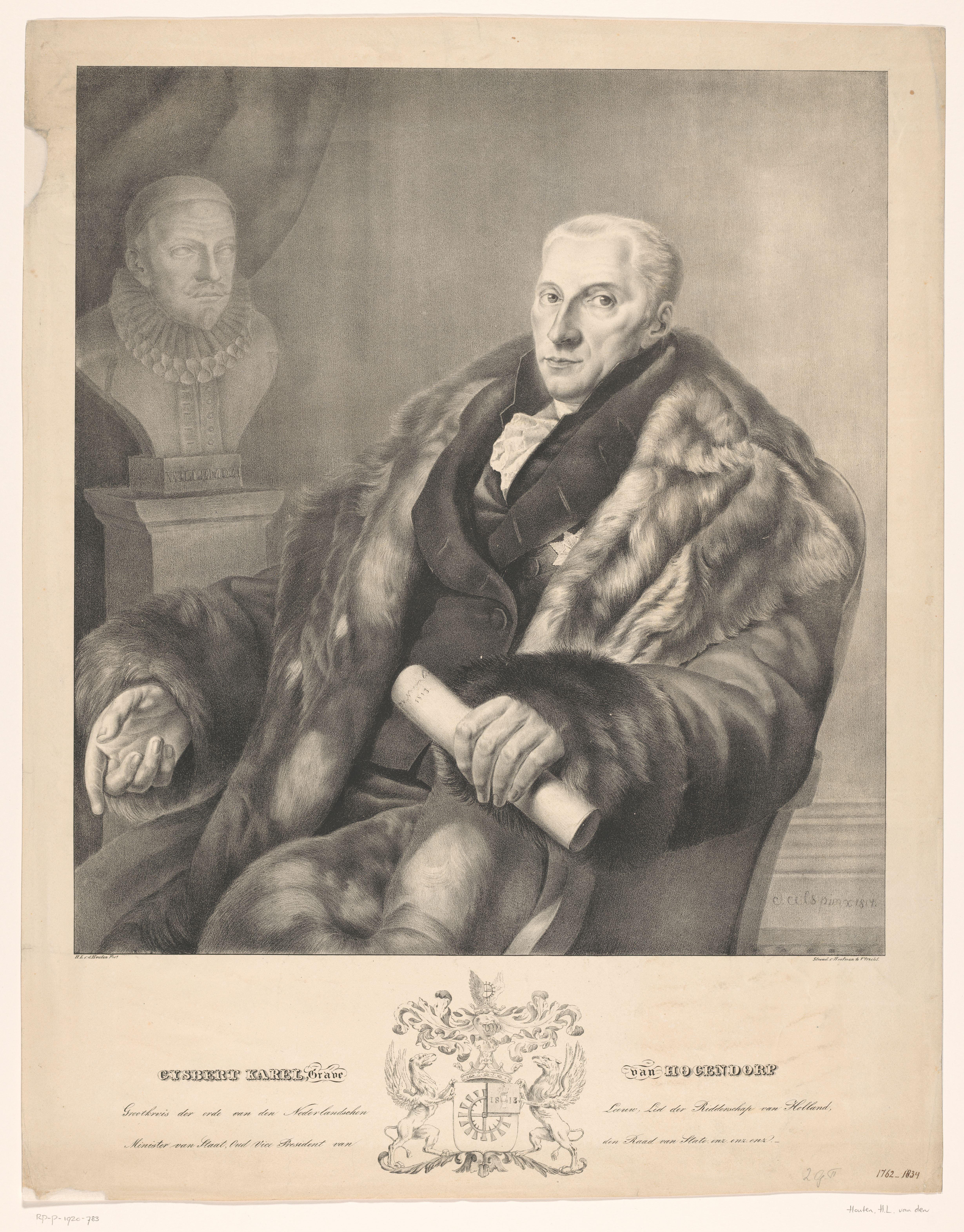Portret van Gijsbert Karel van Hogendorp