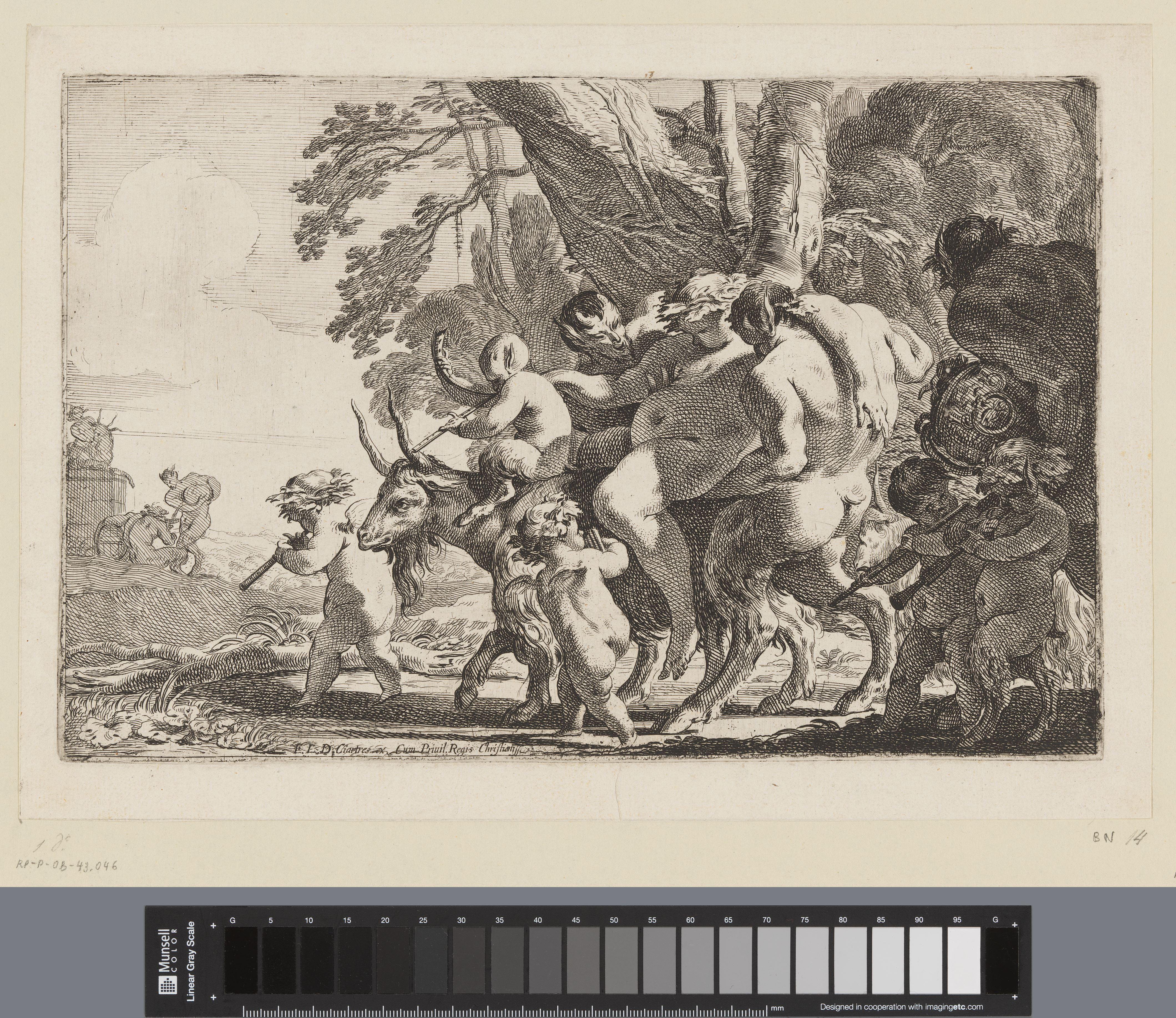 Dronken Silenus op een geit