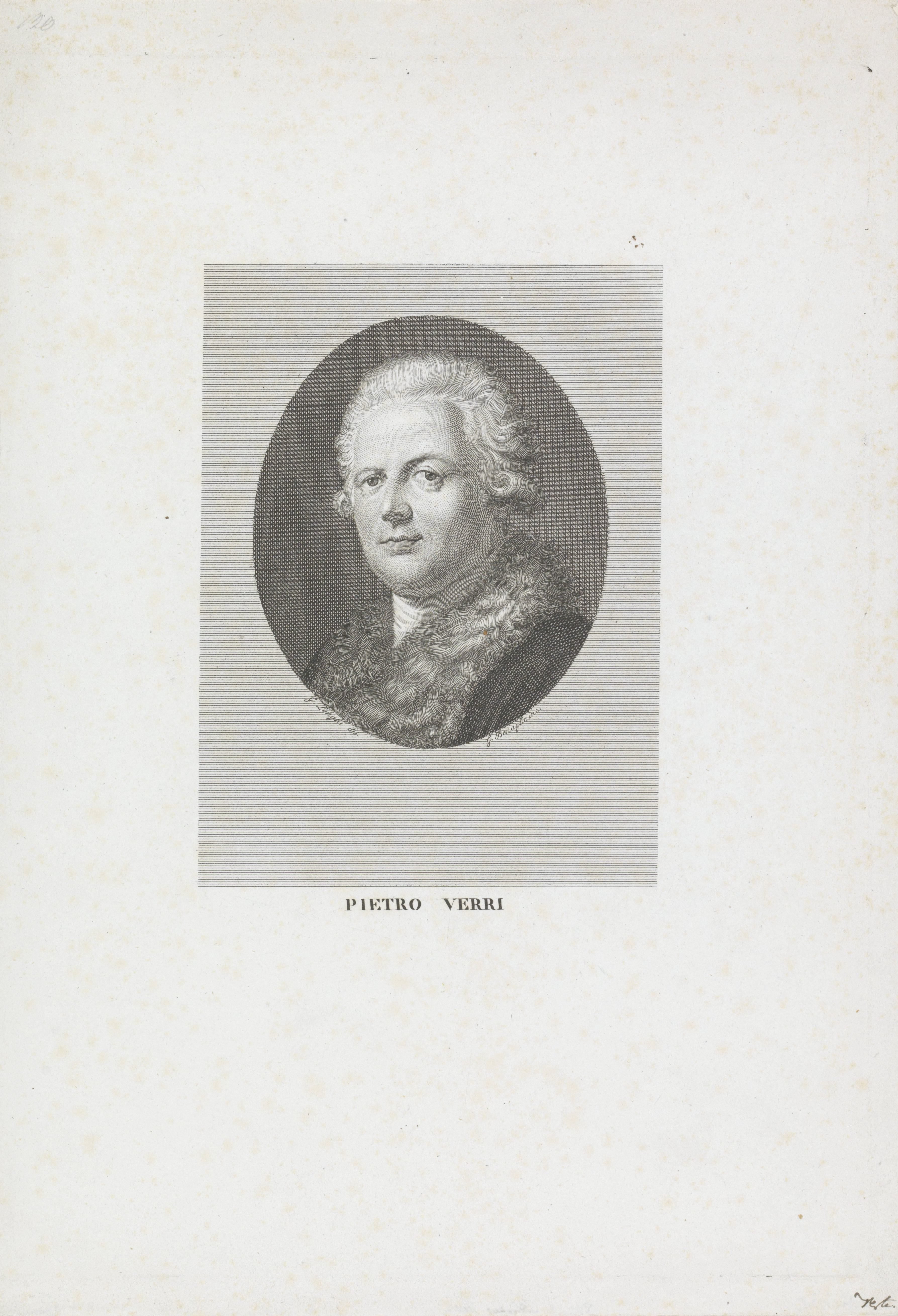 Portret van Pietro Verri