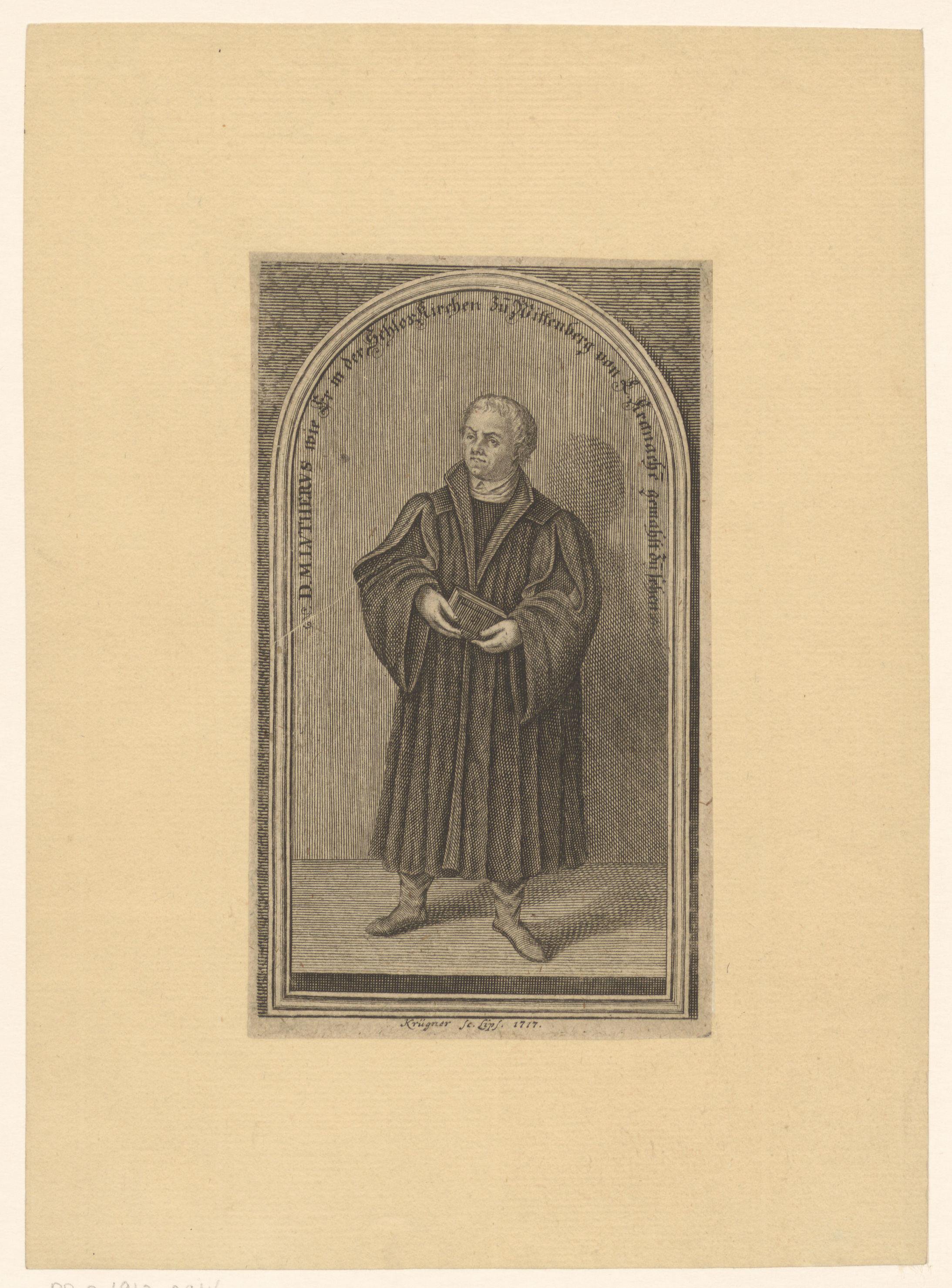 Portret van Martin Luther
