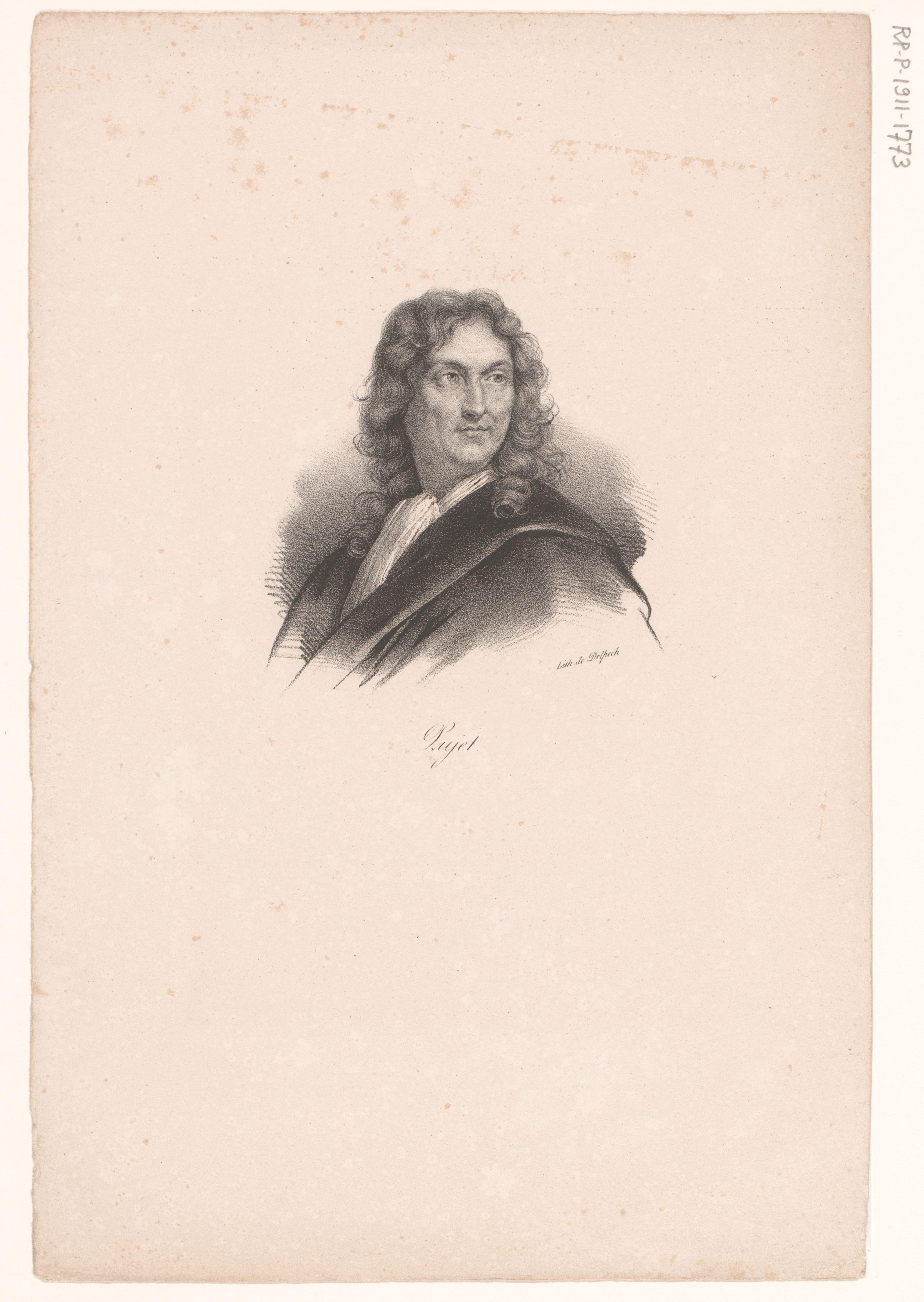 Portret van Pierre Puget