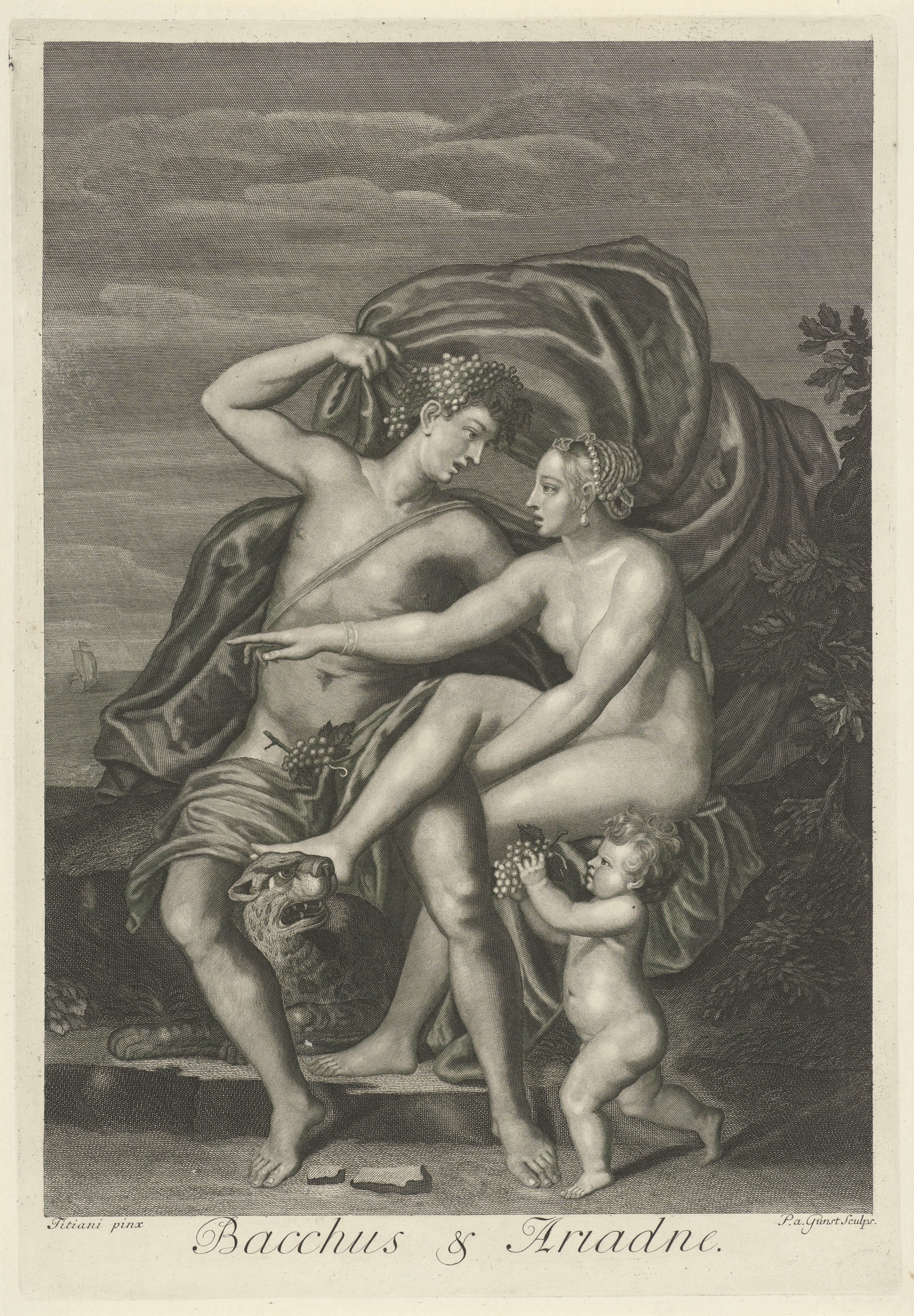 Bacchus en Ariadne