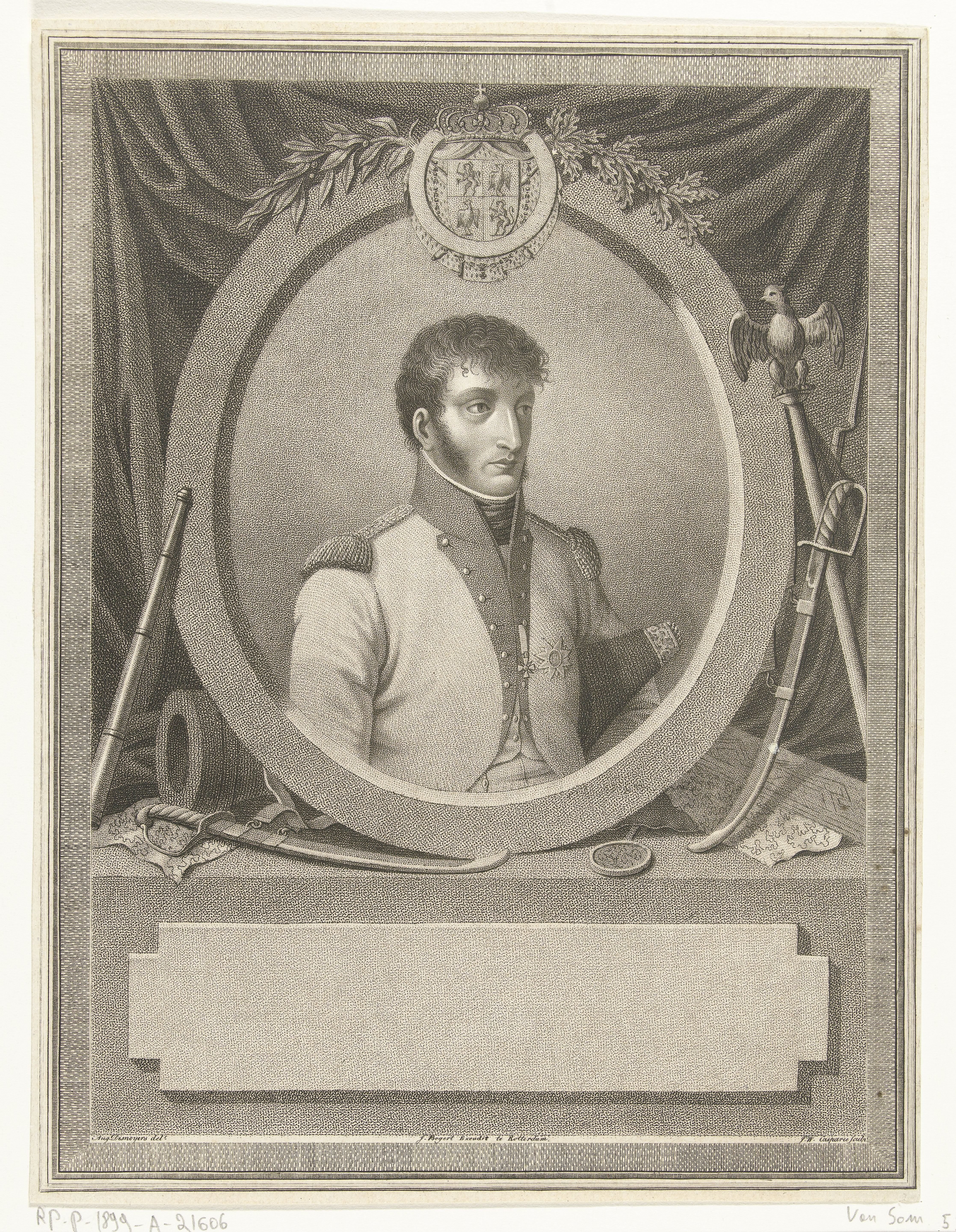 Portret van Lodewijk Napoleon, koning van Holland