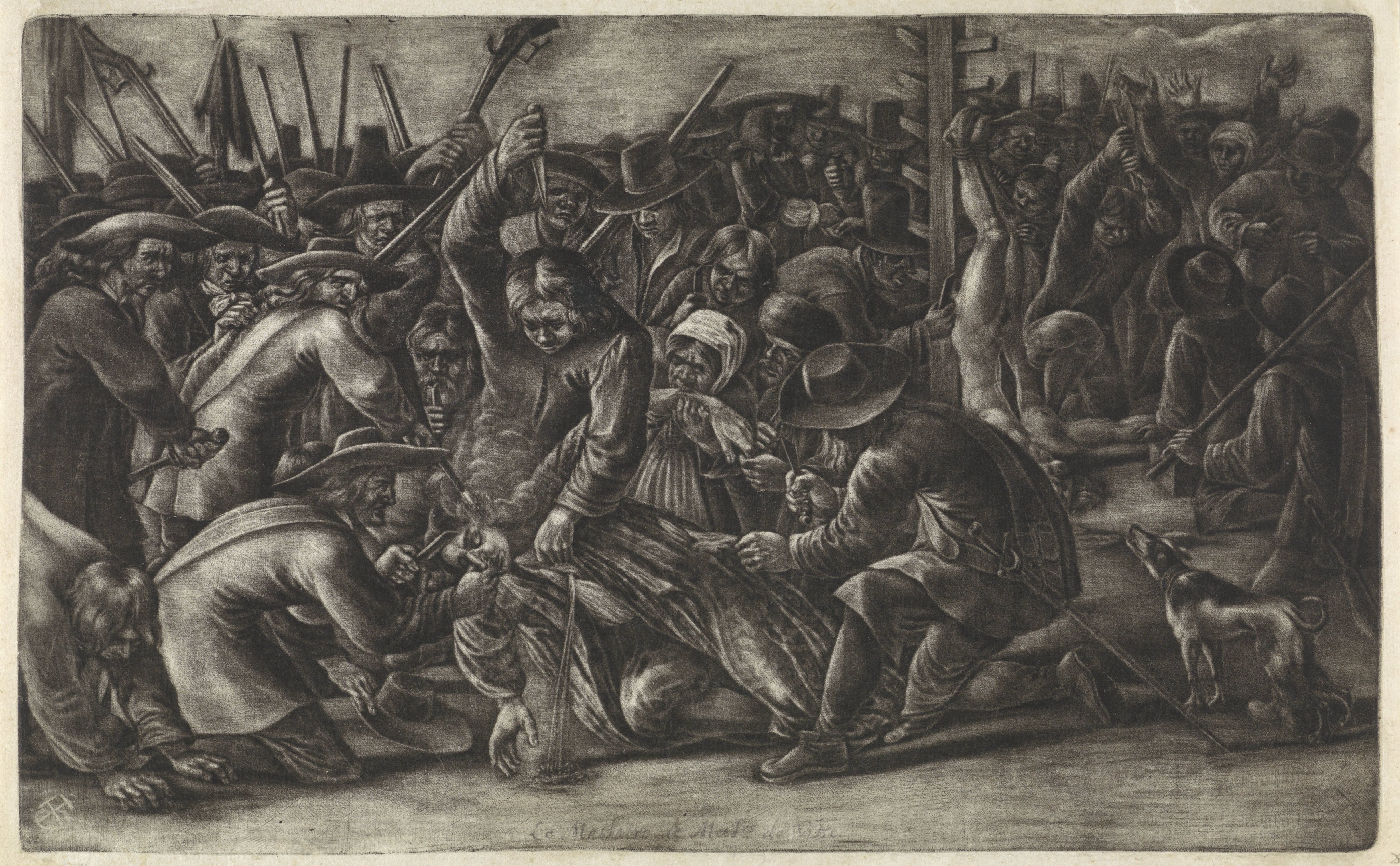 Verminking van de lichamen van de gebroeders De Witt, 1672
