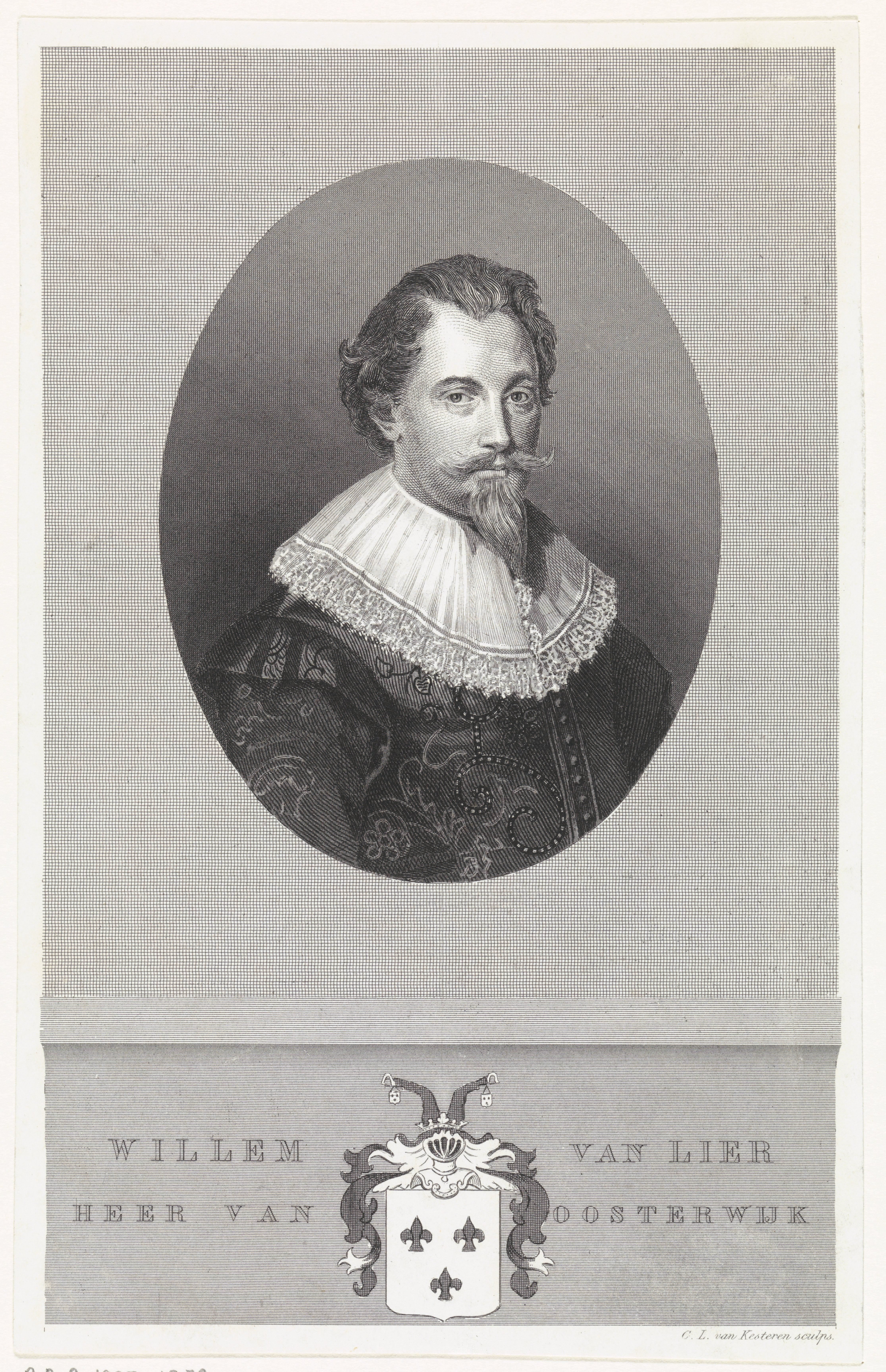 Portret van Willem van Lier