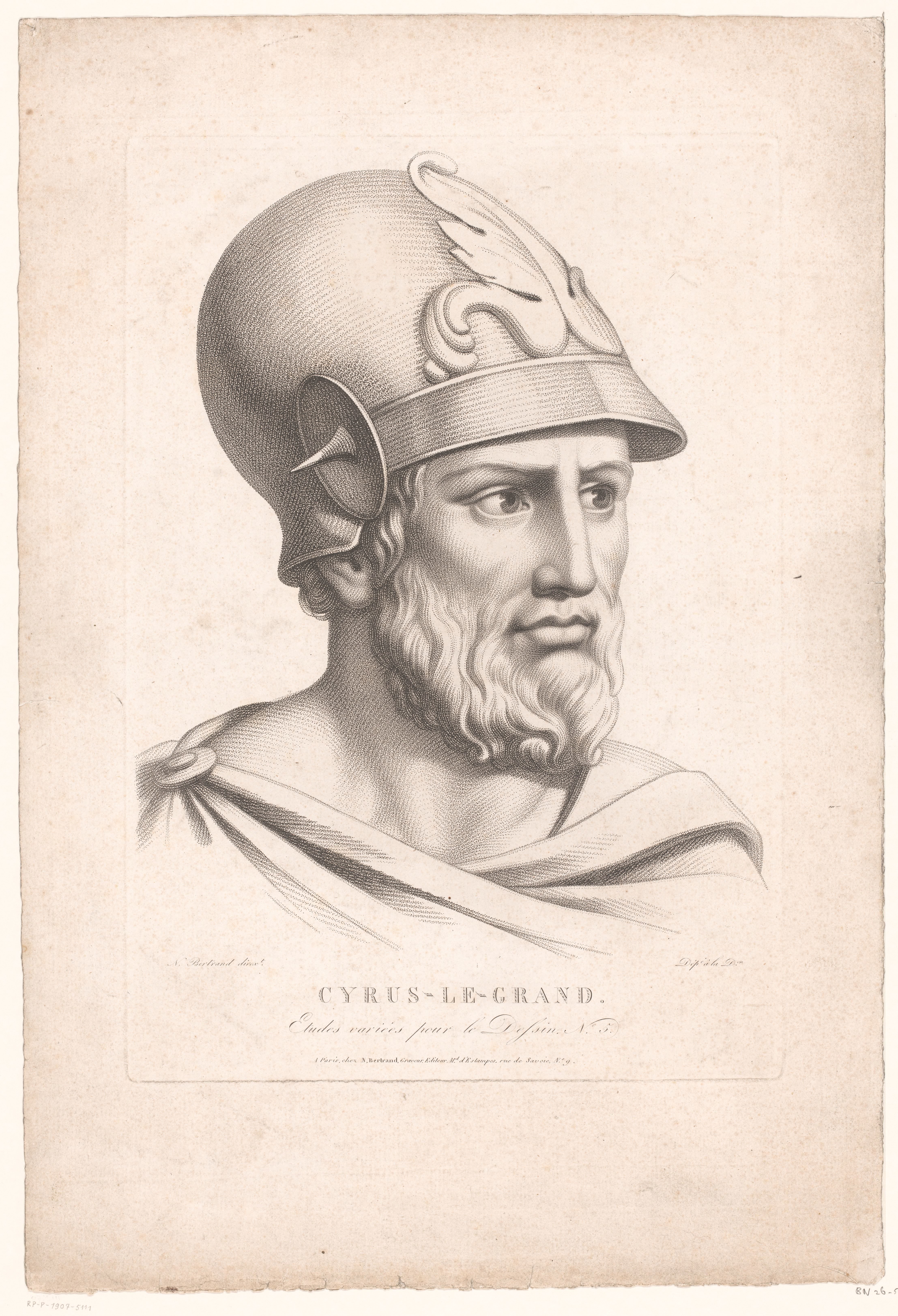 Portret van Cyrus II de Grote