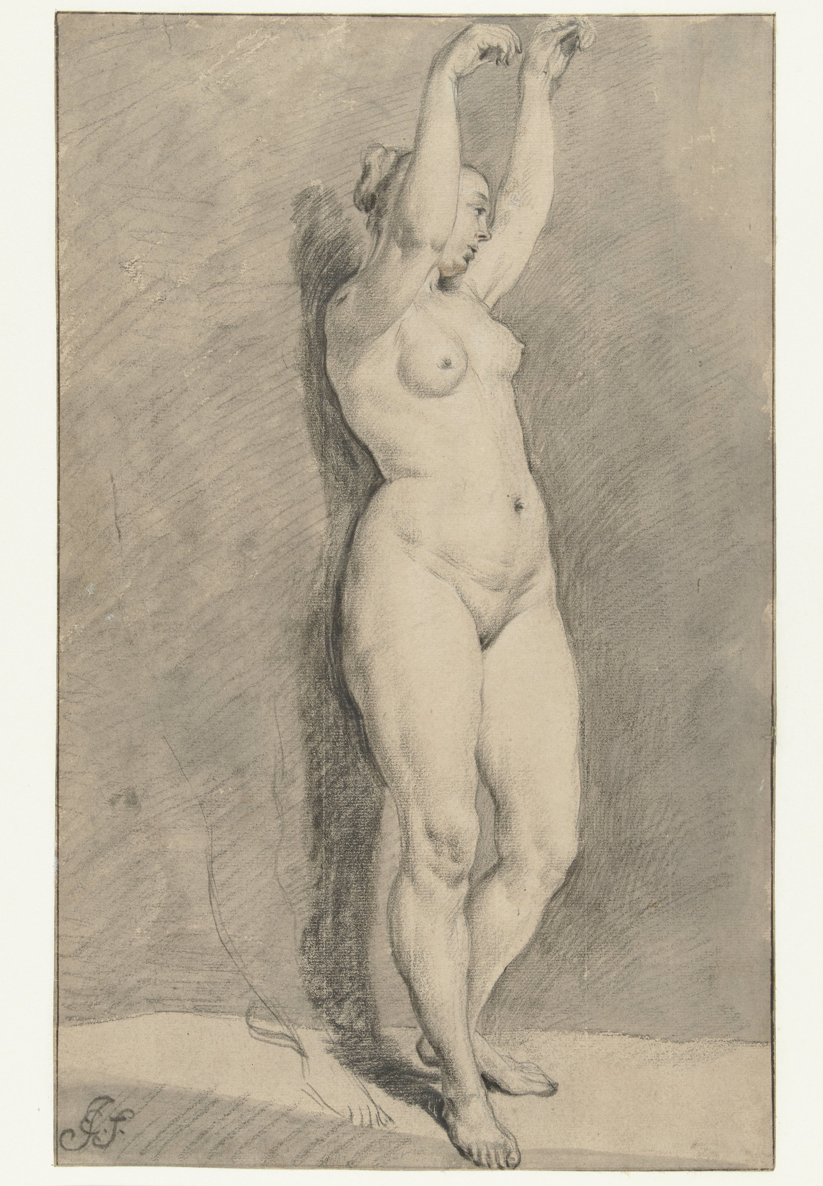 Standing Female Nude