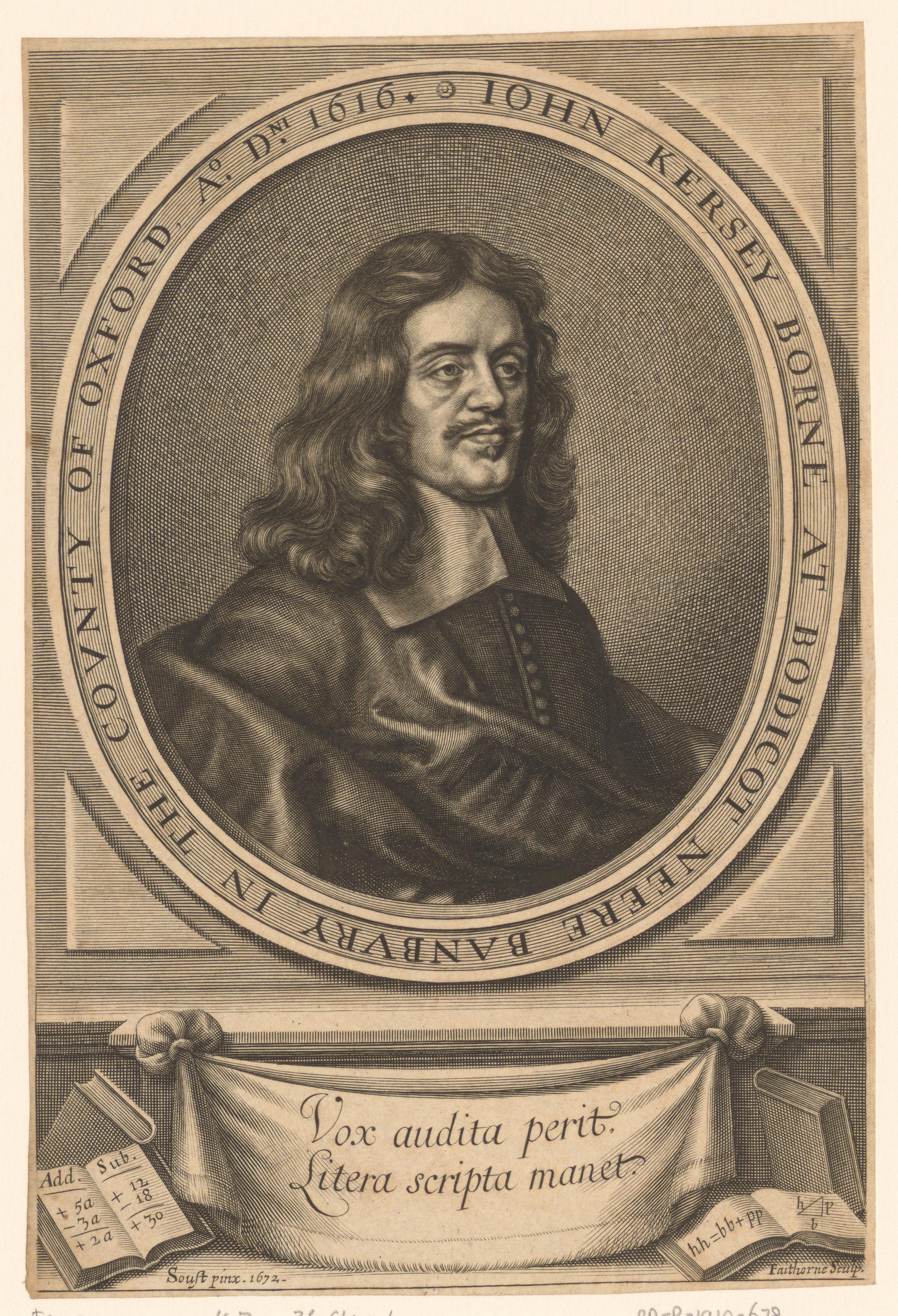 Portret van John Kersey