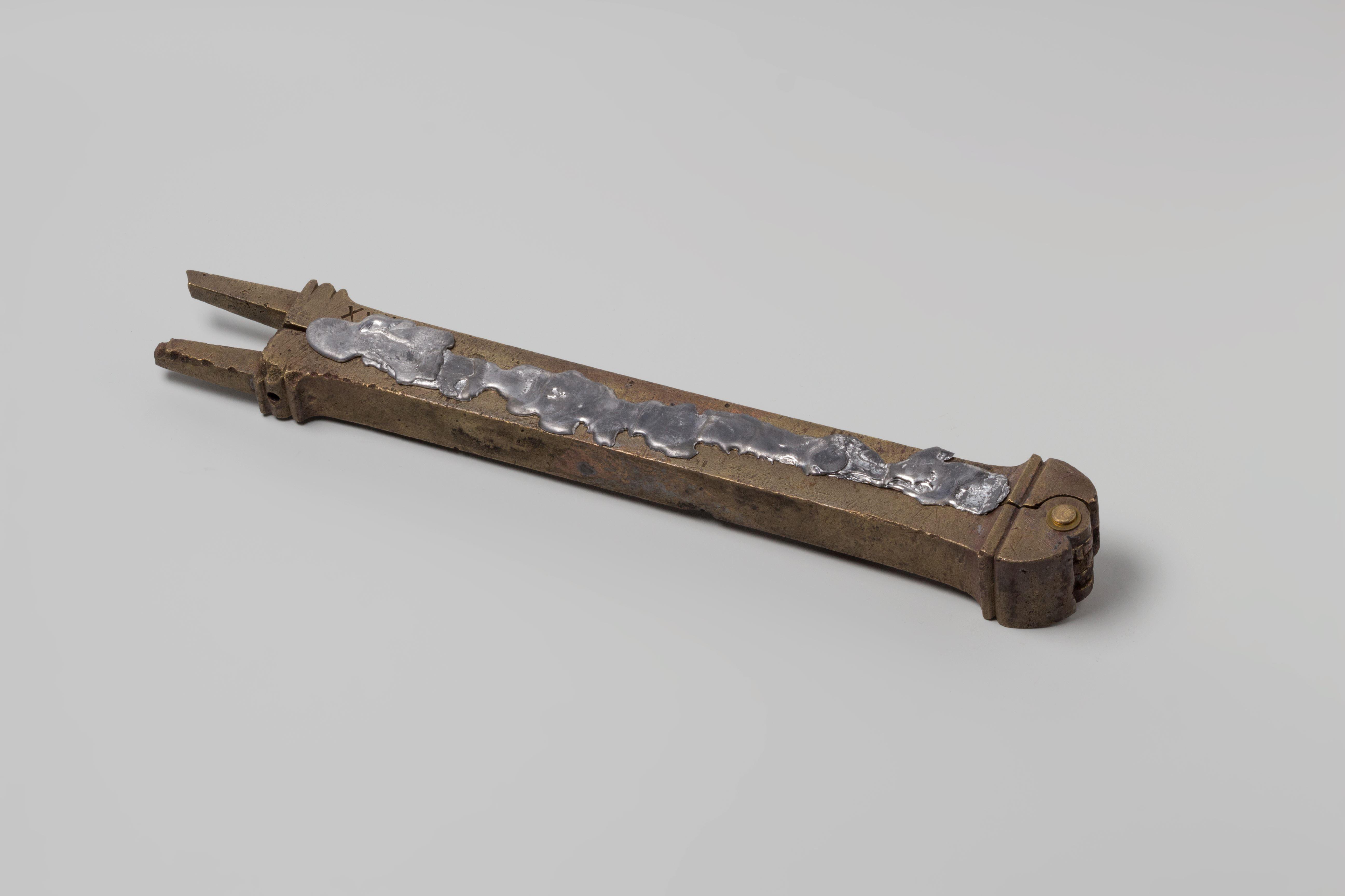 Shotmould for musket balls from the wreck of the Dutch East Indiaman Hollandia