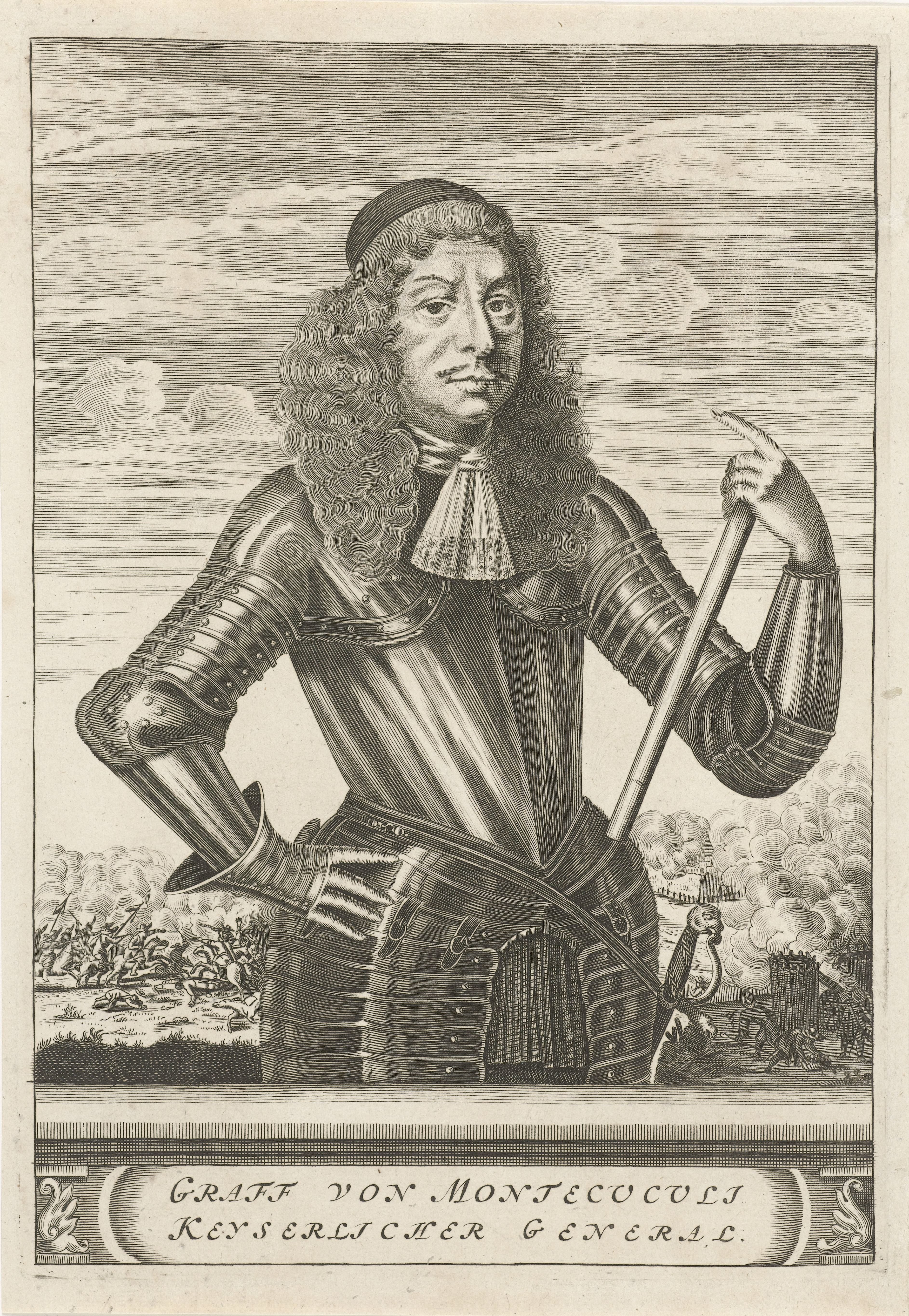 Portret van Raimondo graaf van Montecuccoli