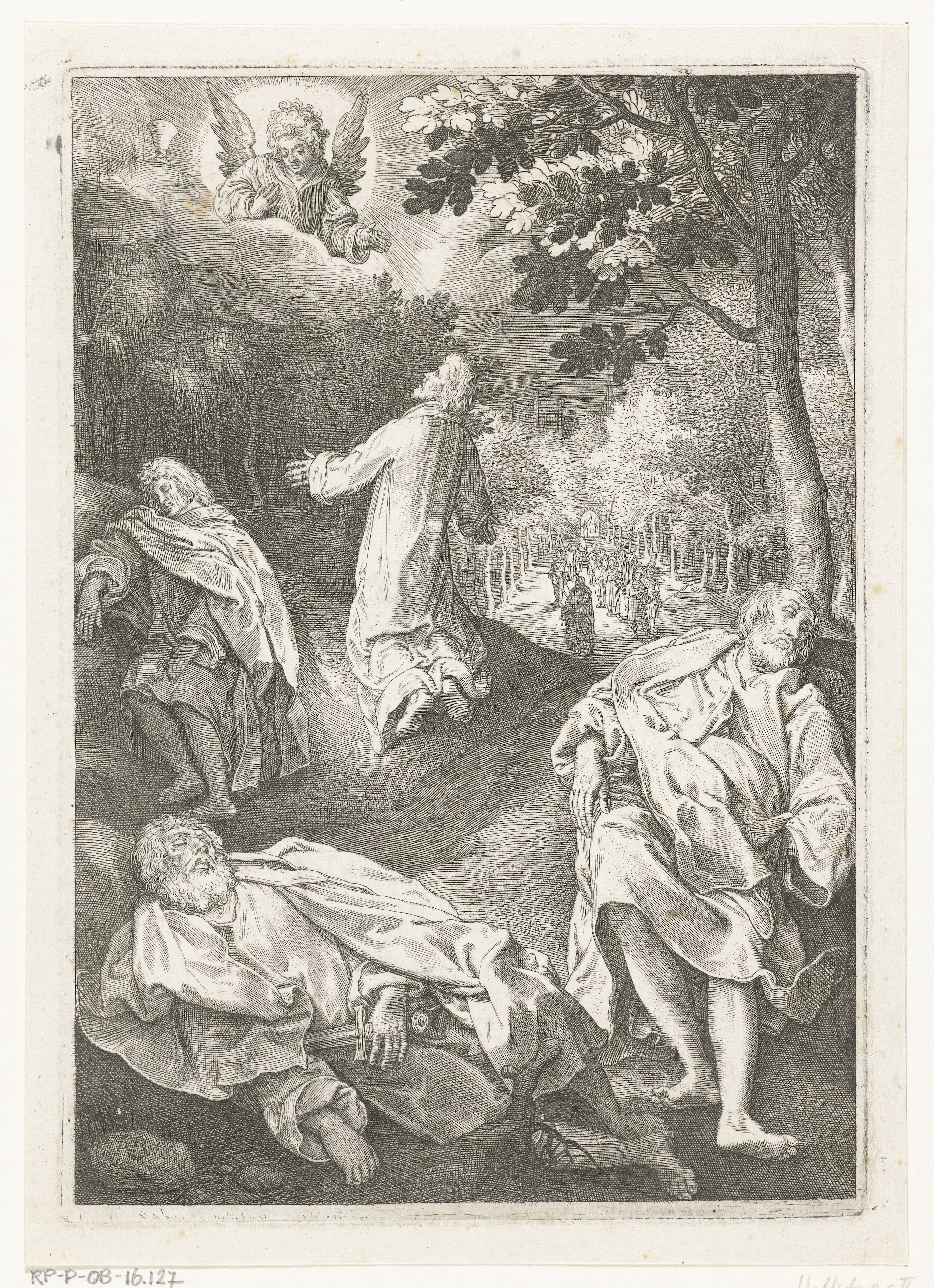 Christus in de hof van Gethsemane