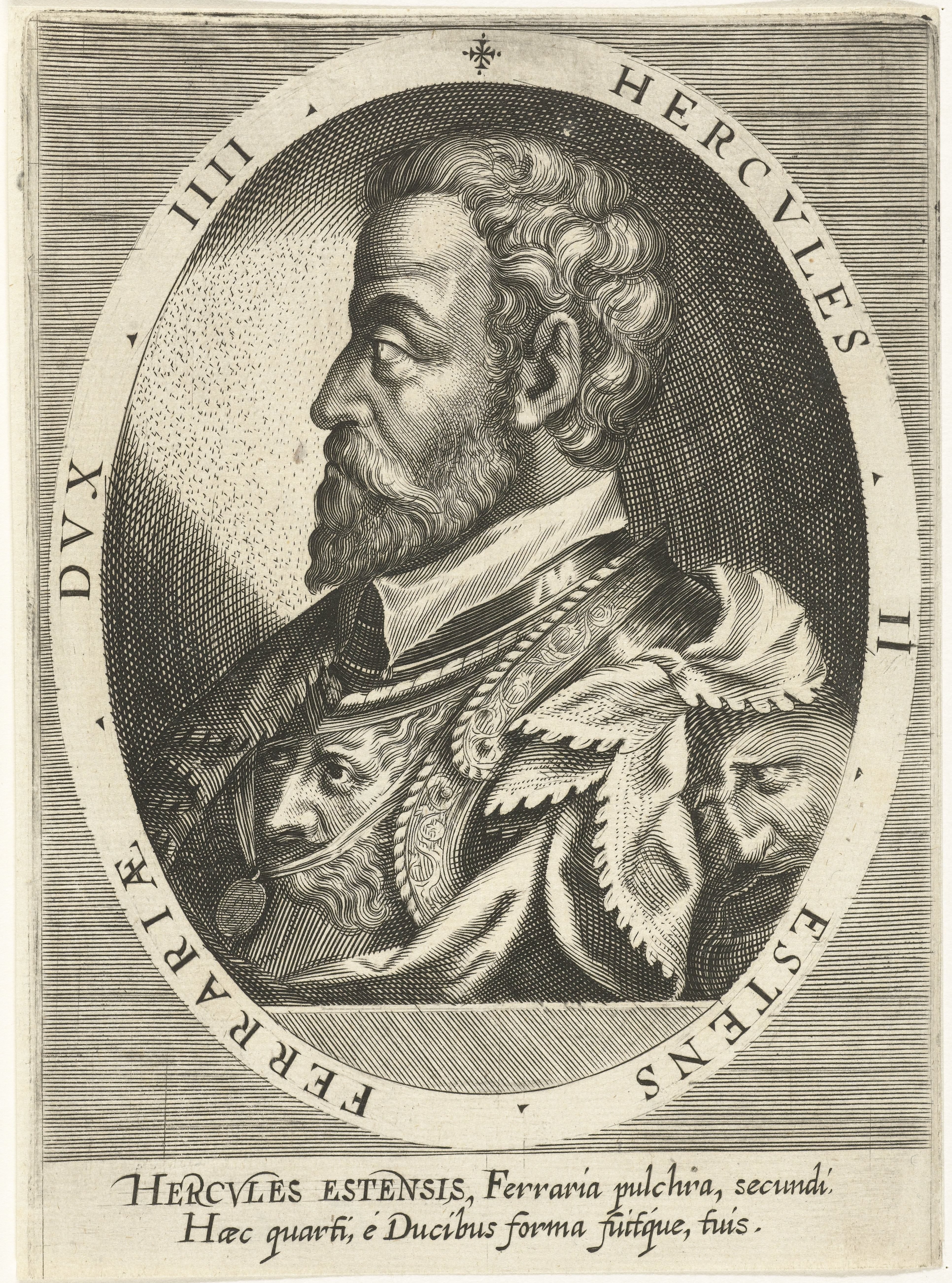 Portret van Ercole II d'Este
