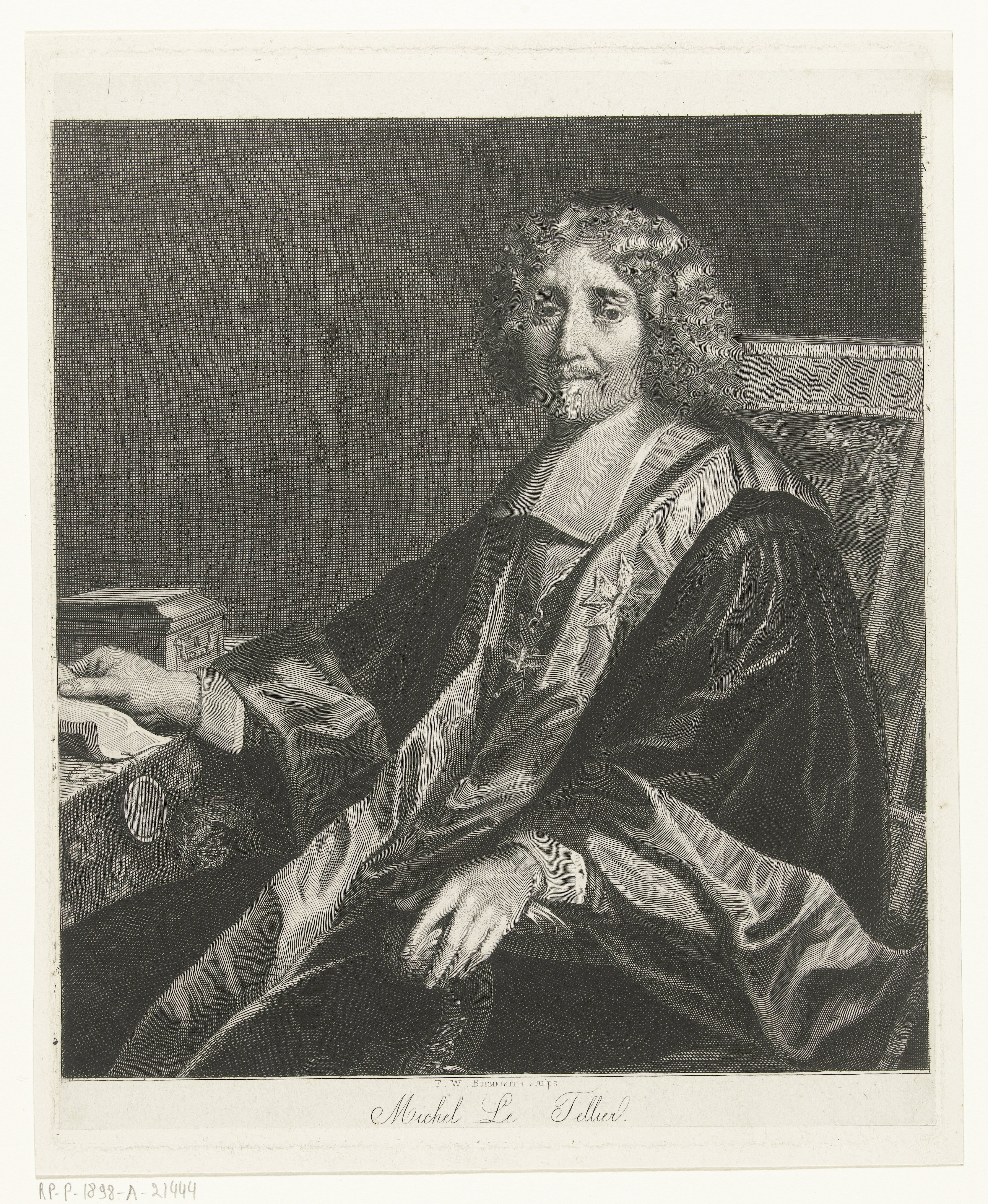 Portret van Michel Le Tellier