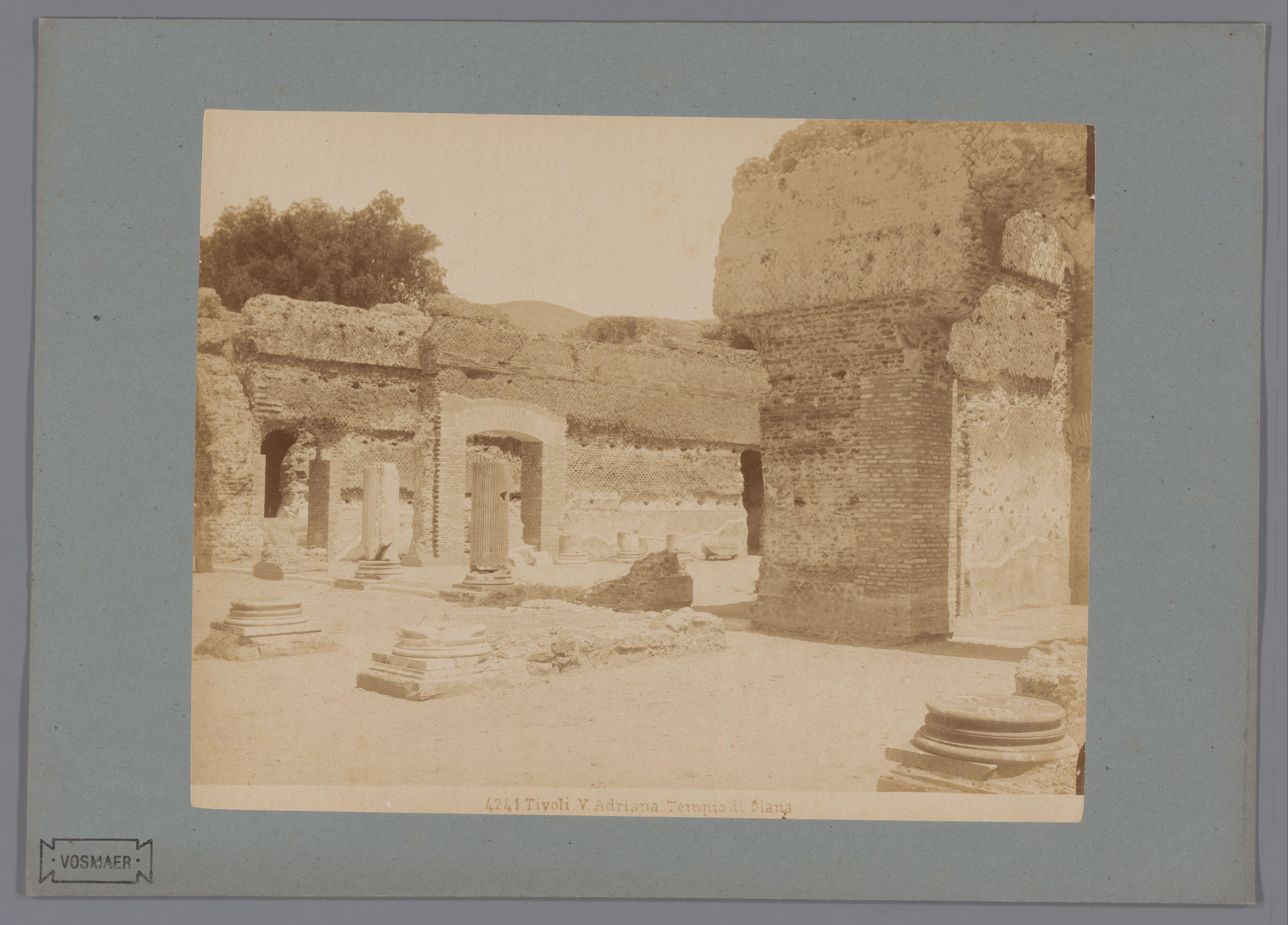 Ruïnes van Villa Hadriana te Tivoli