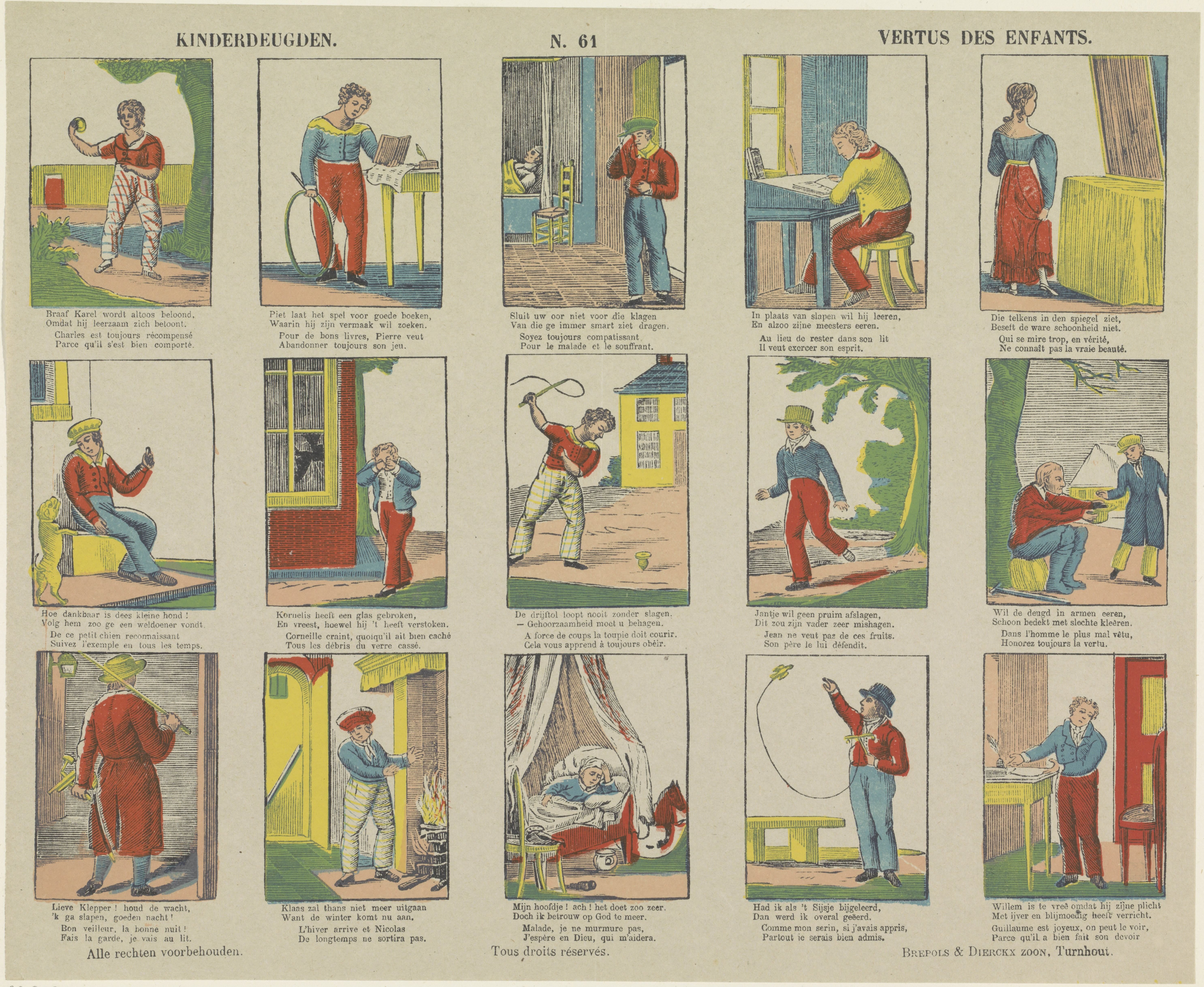 Kinderdeugden / Vertus des Enfants