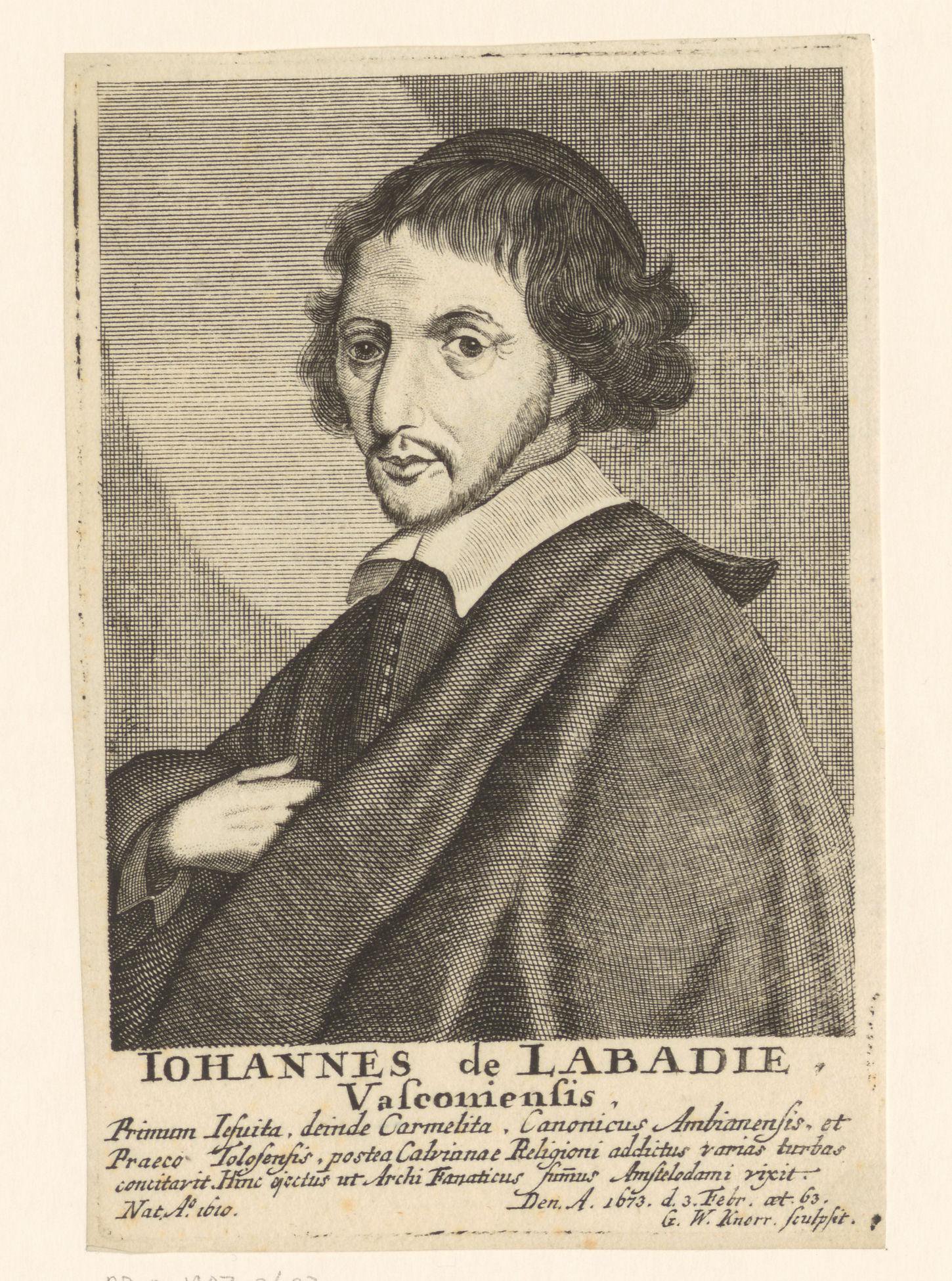 Portret van Jean de Labadie