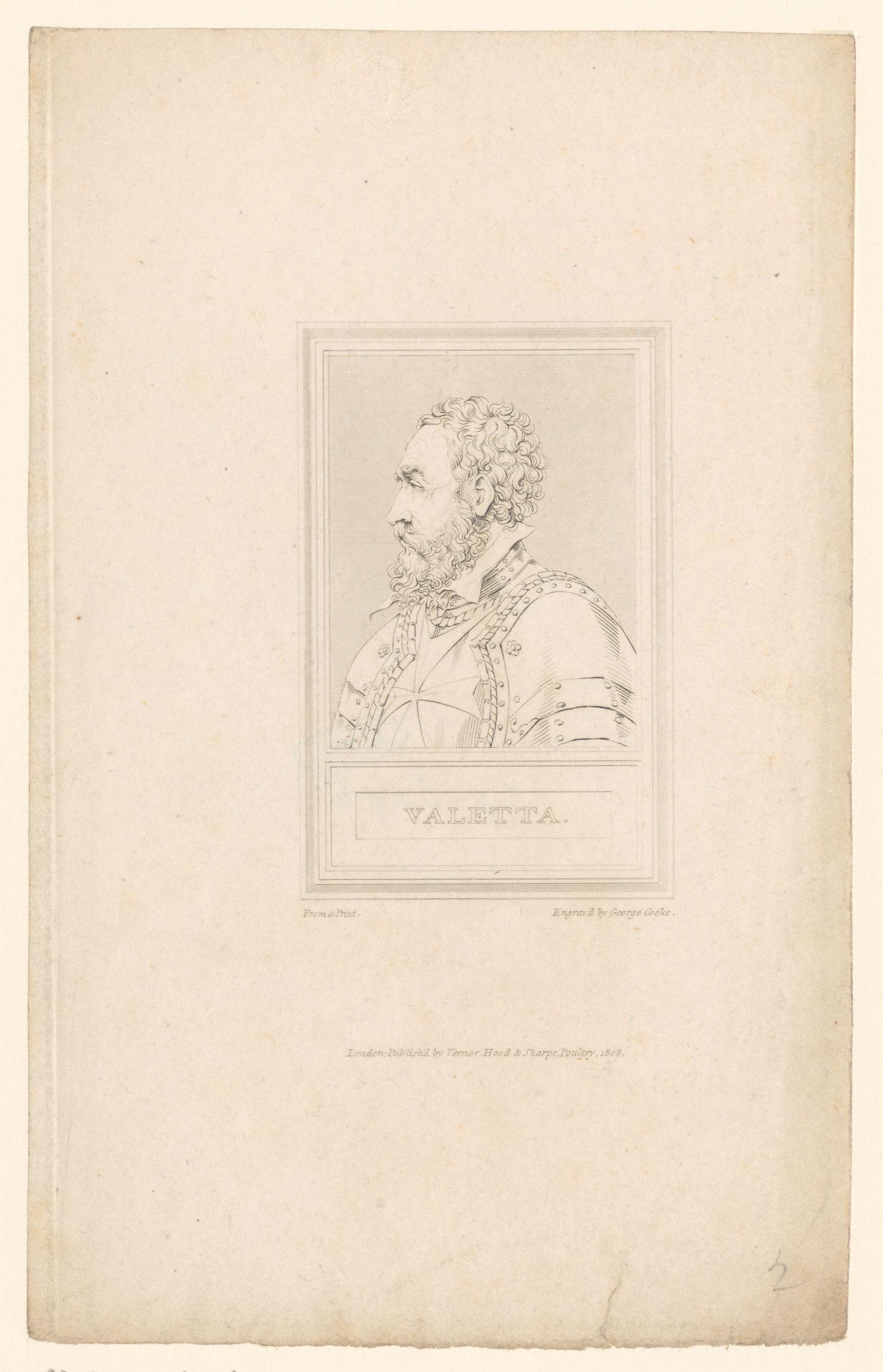 Portret van Jean de la Valette