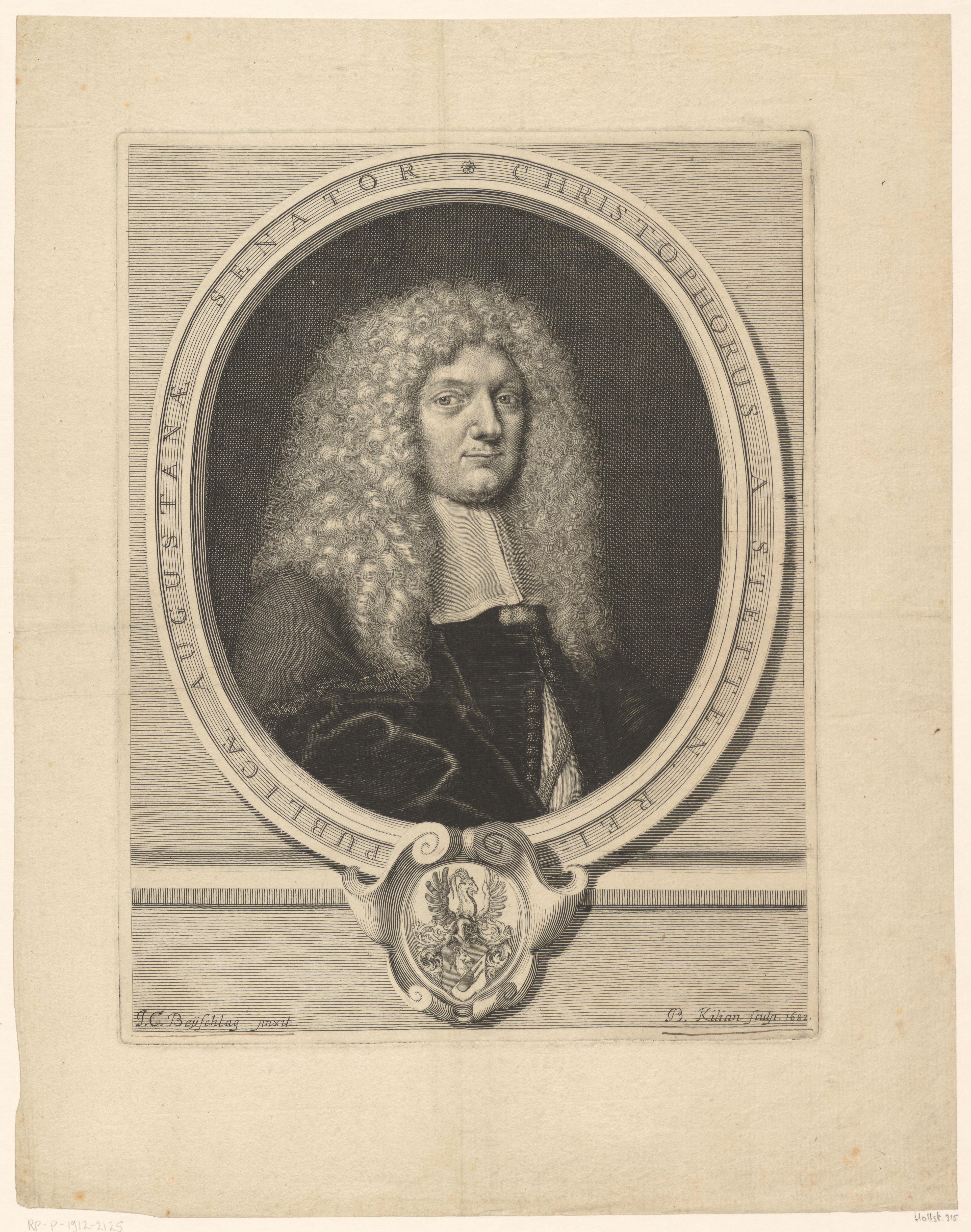 Portret van Christoph von Stetten