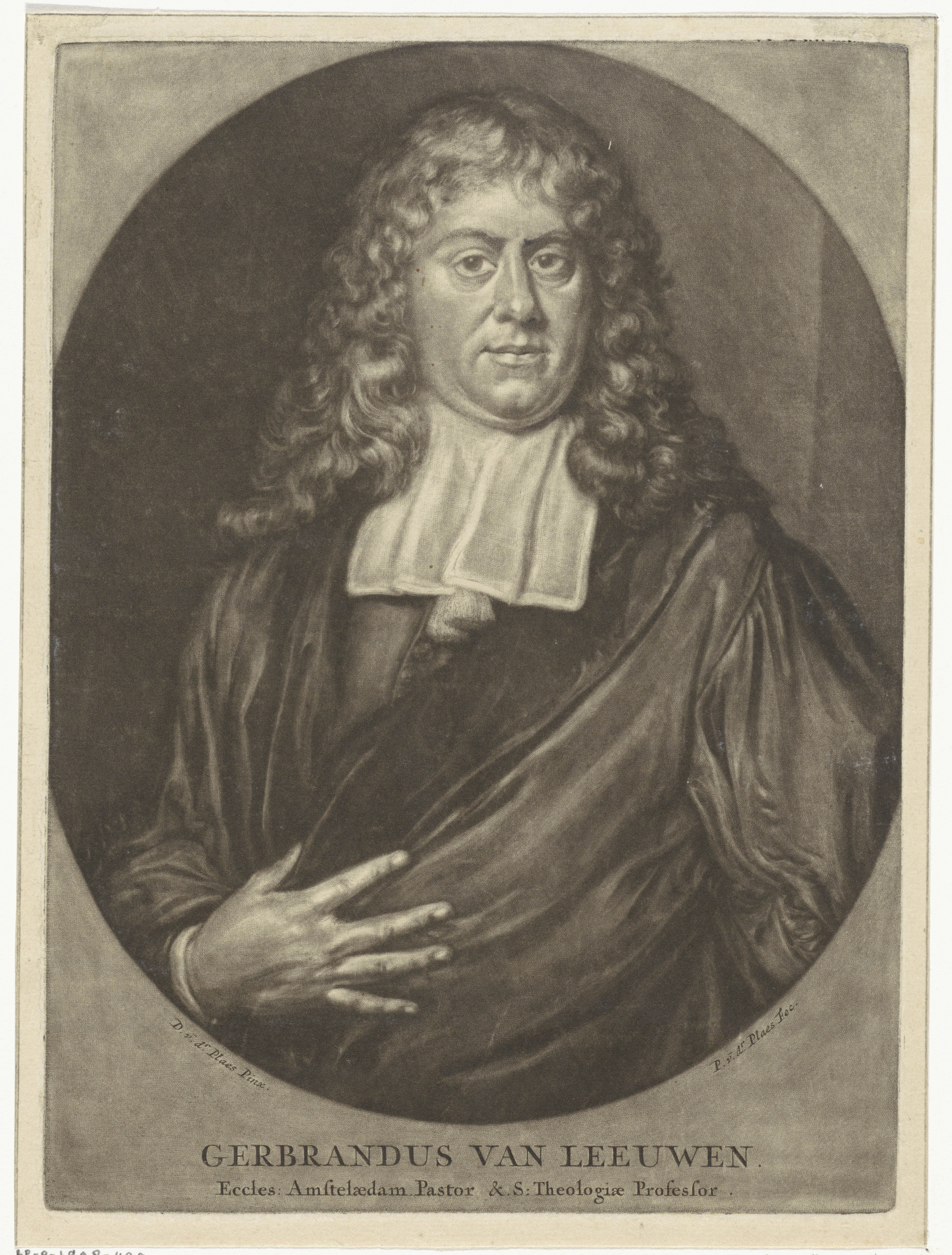 Portret van Gerbrand van Leeuwen