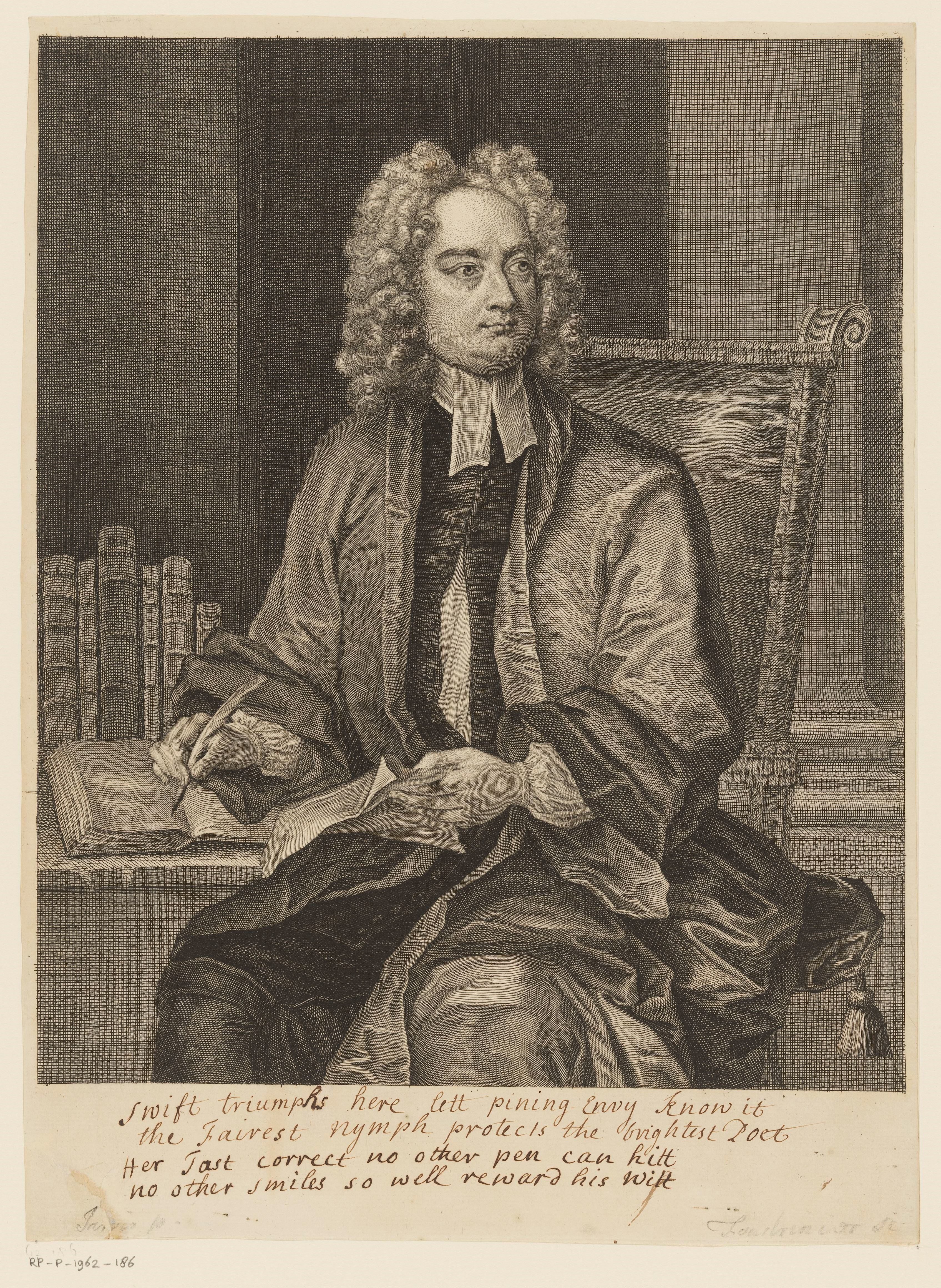 Portret van Jonathan Swift