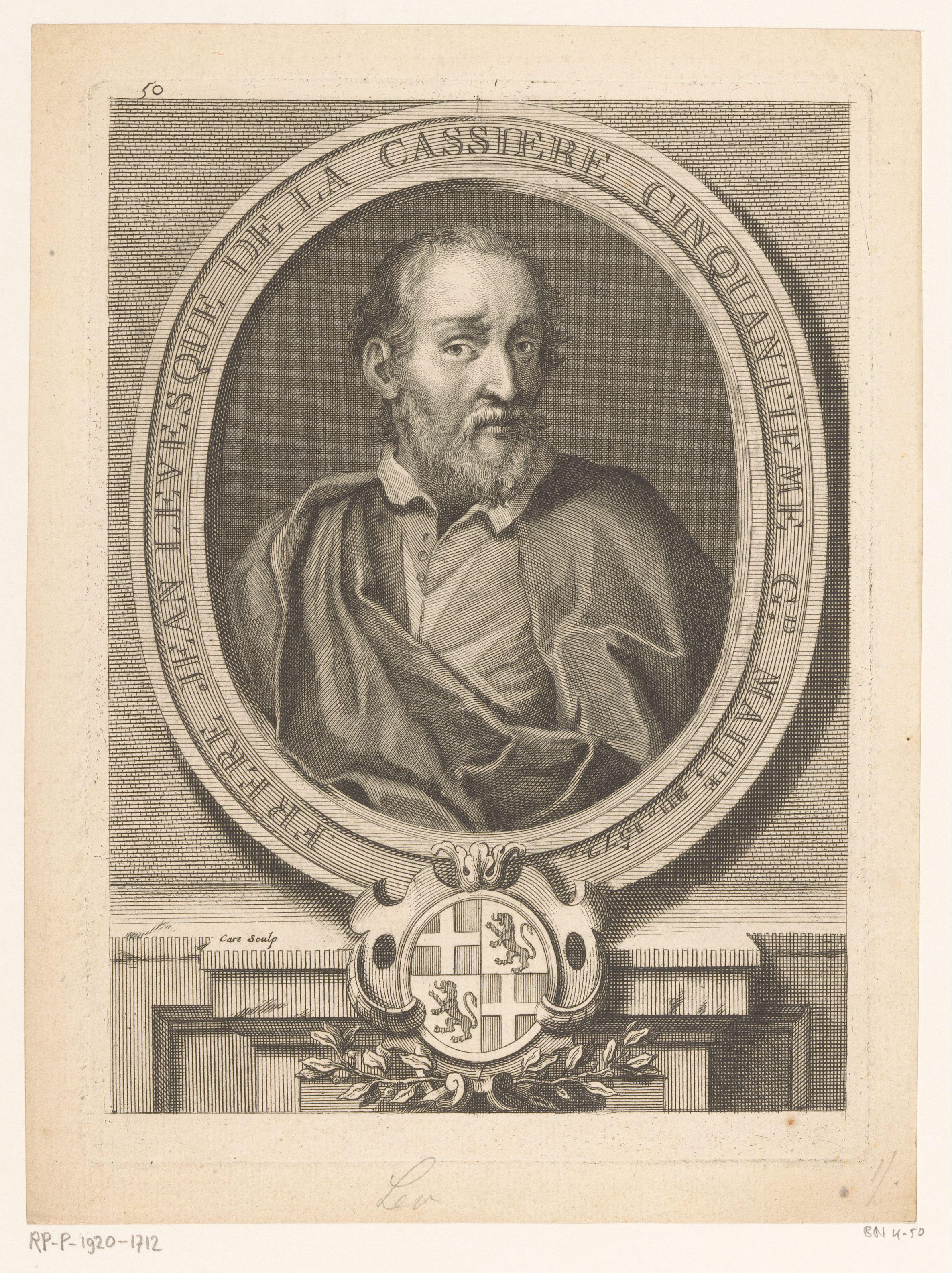 Portret van Jean l'Evesque de la Cassière