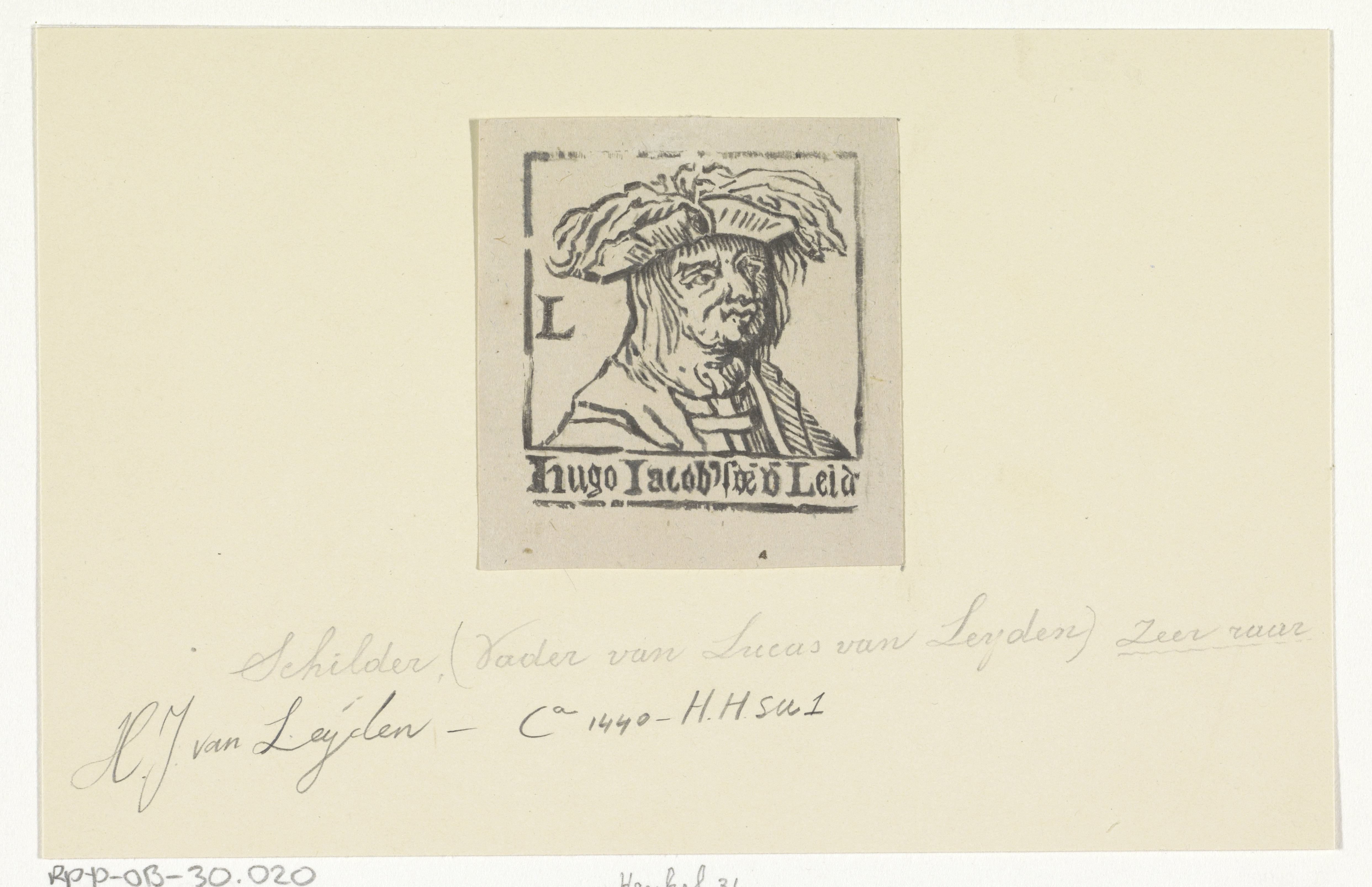 Portret van Hugo Jacobsz.