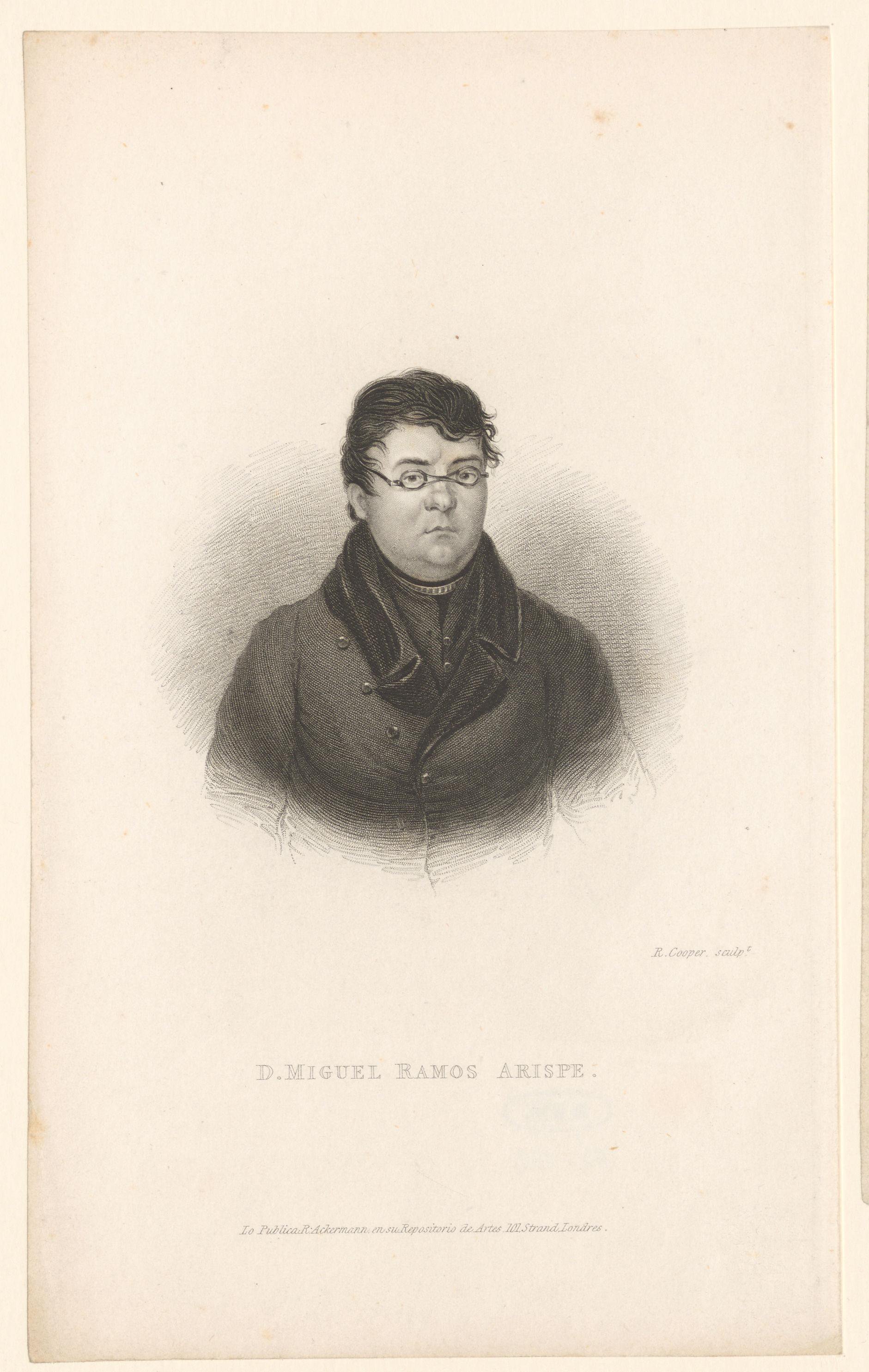 Portret van Miguel Ramos Arizpe