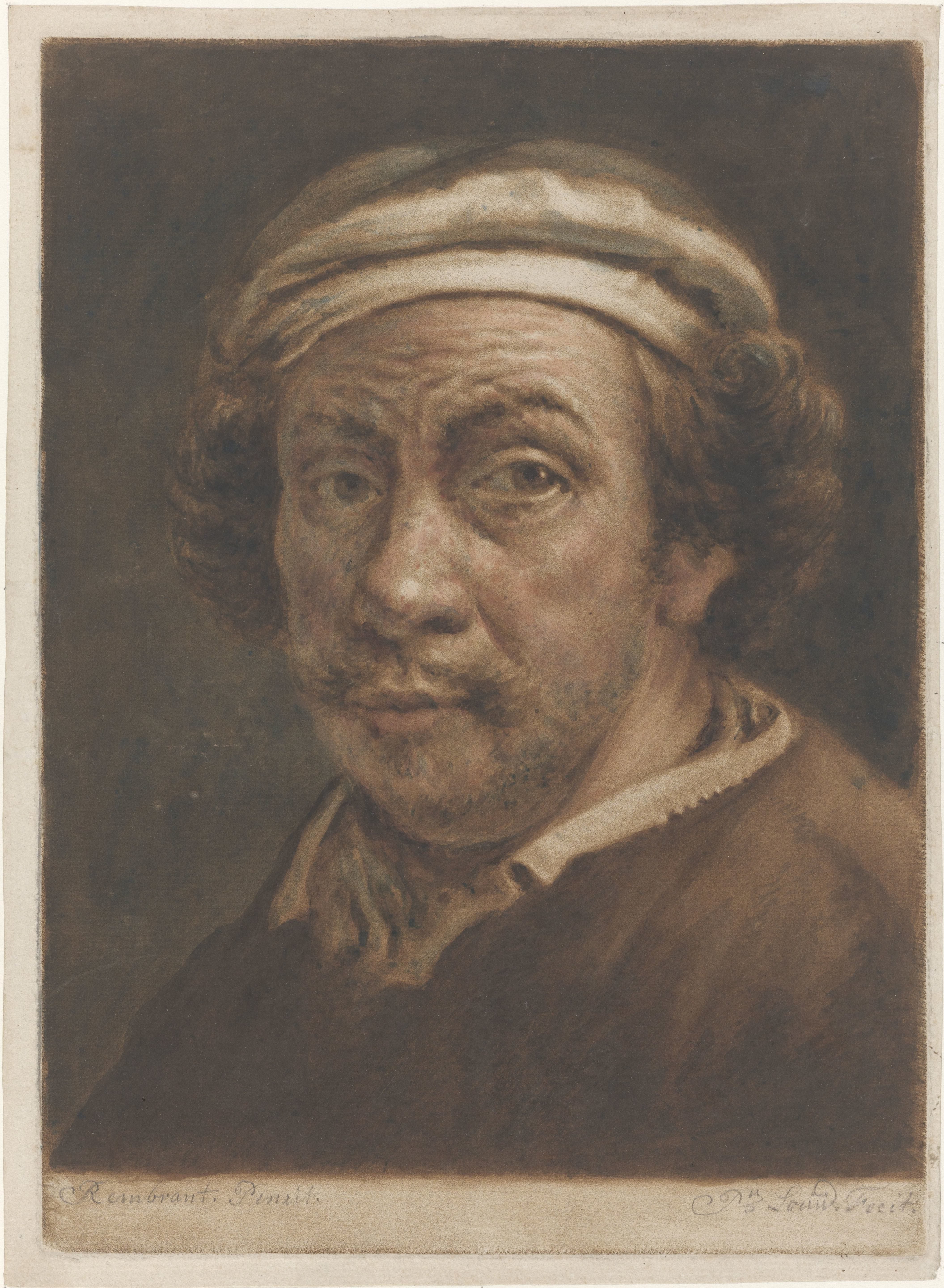Portret van Rembrandt van Rijn