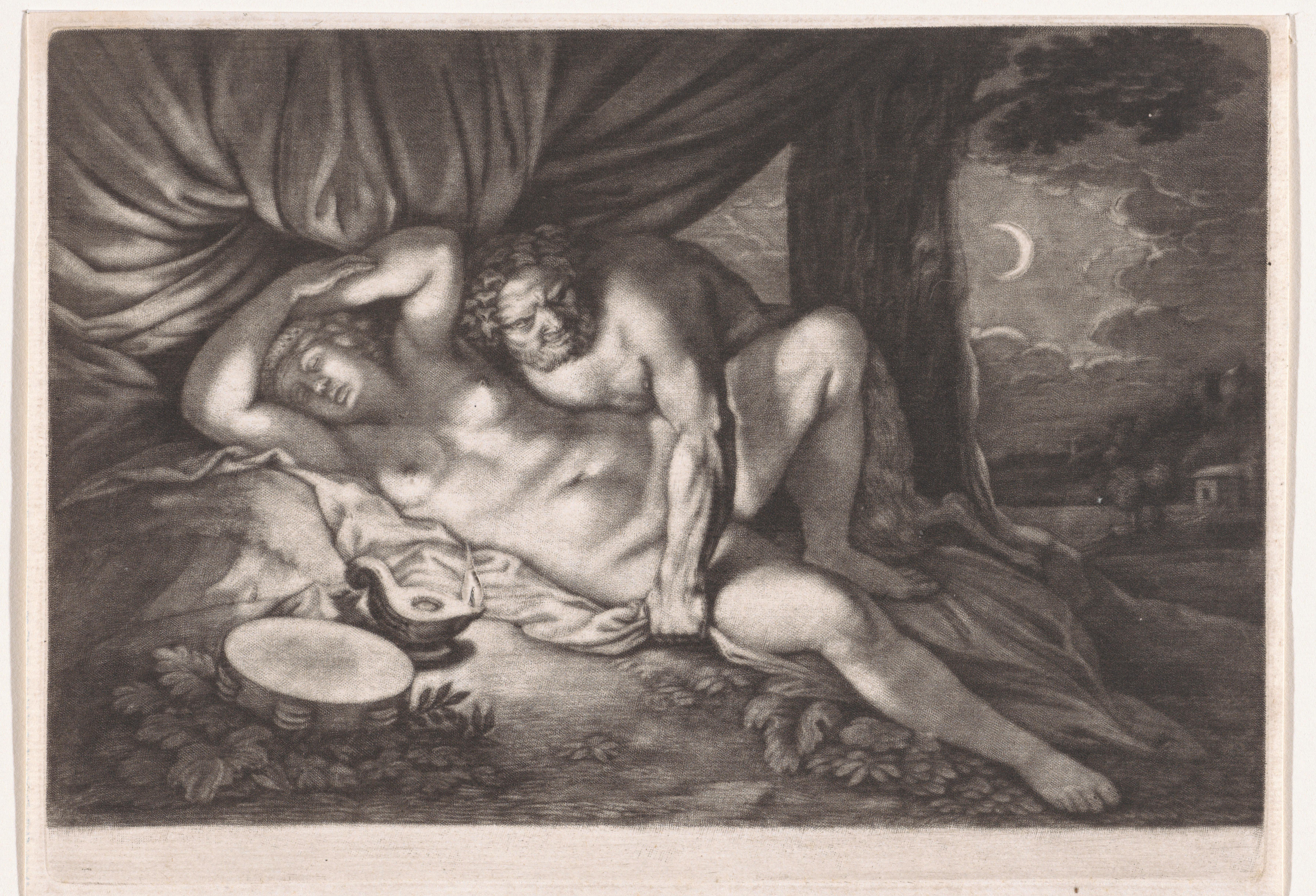 Jupiter en Antiope