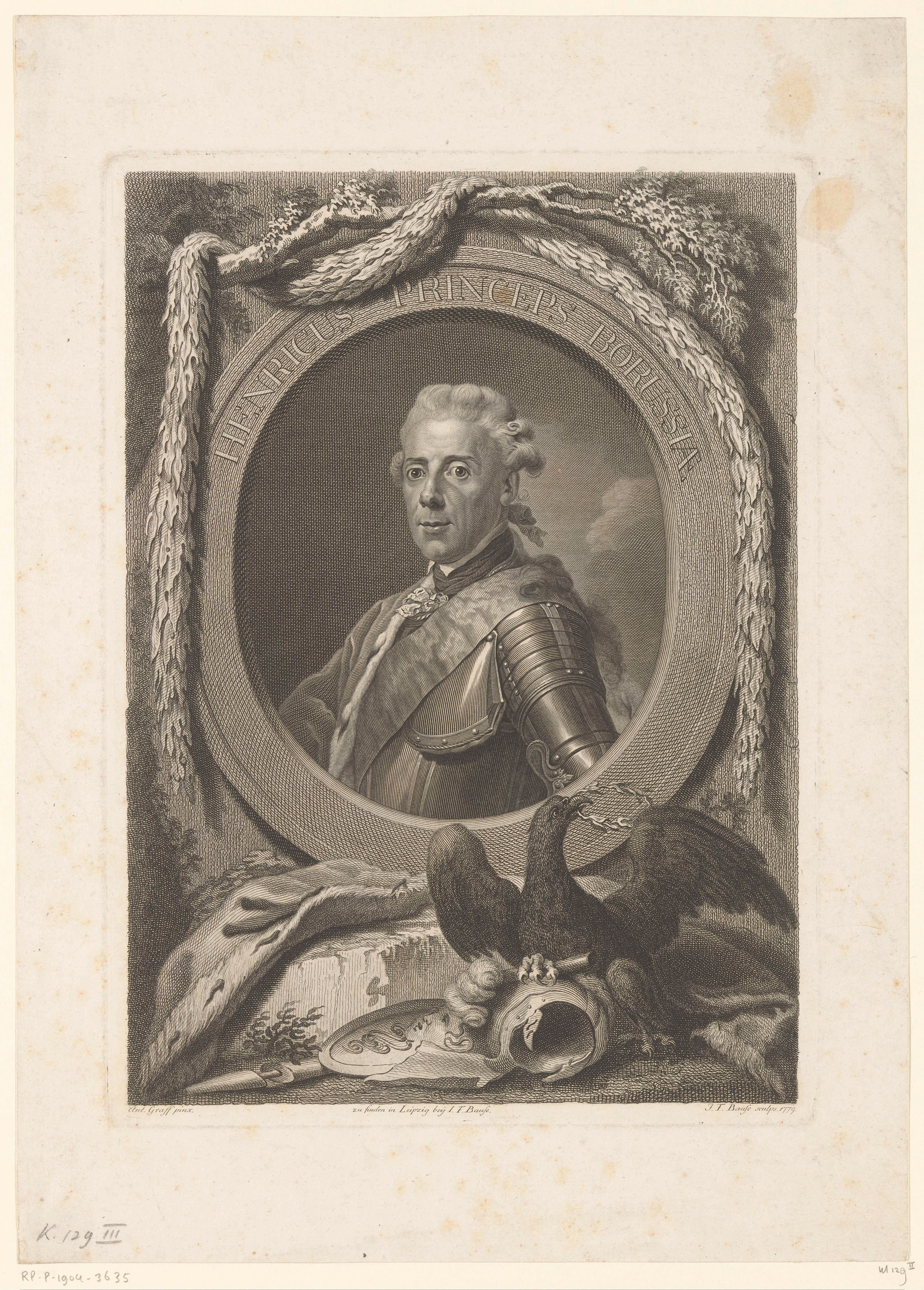 Portret van Hendrik van Pruisen