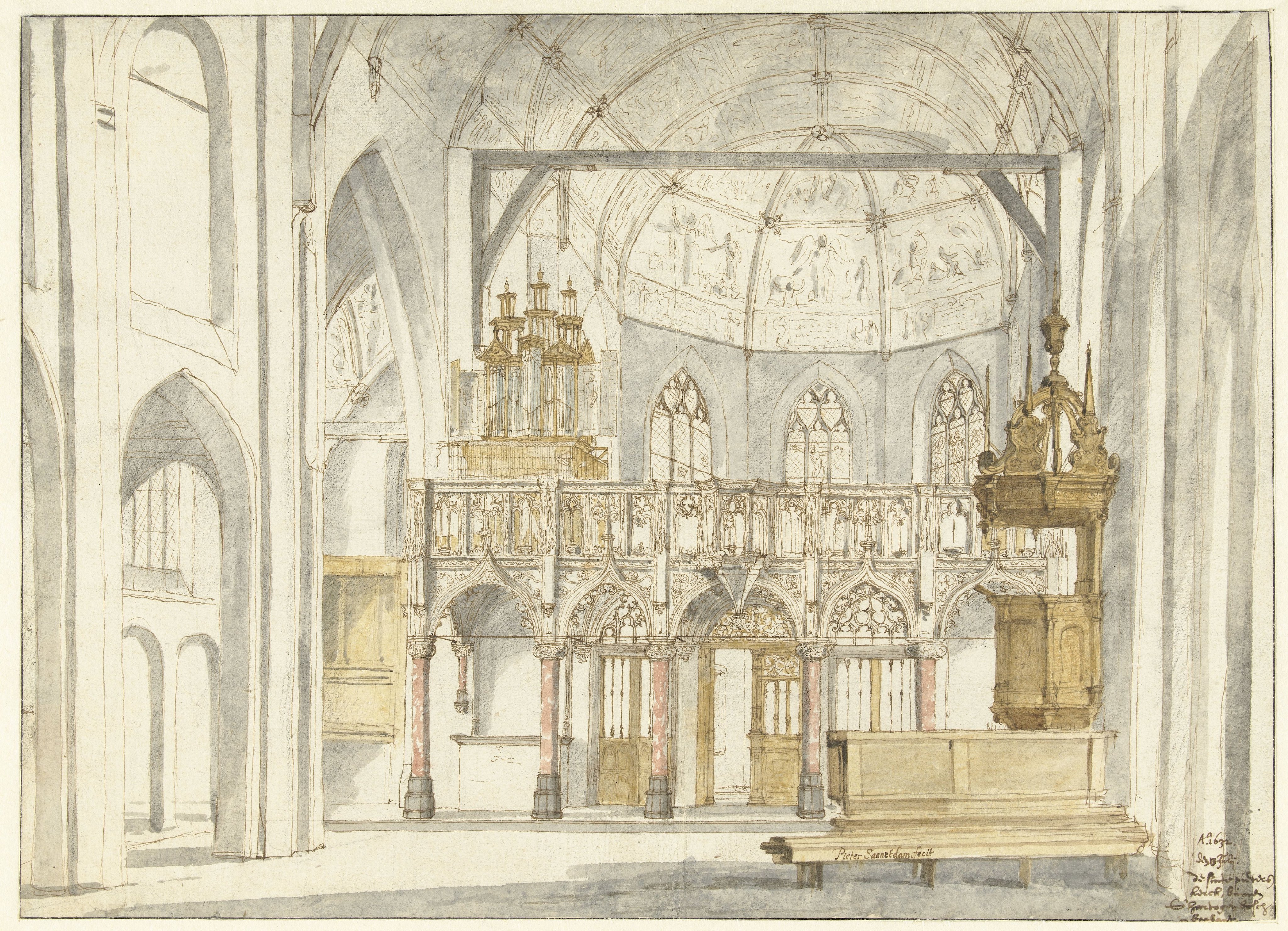 View of the Choir of the Sint-Petruskerk, 's-Hertogenbosch