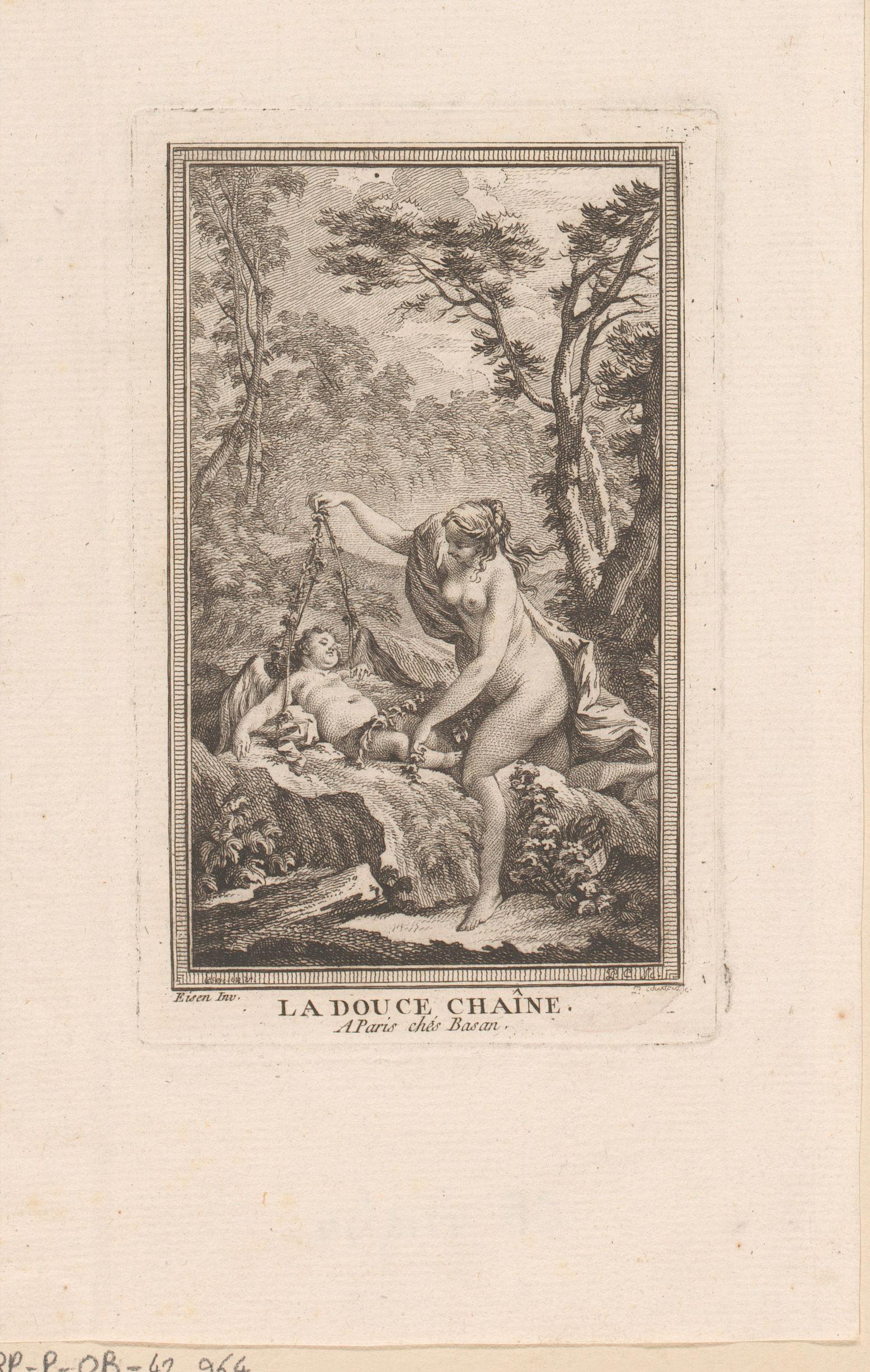 Venus met een slapende Amor