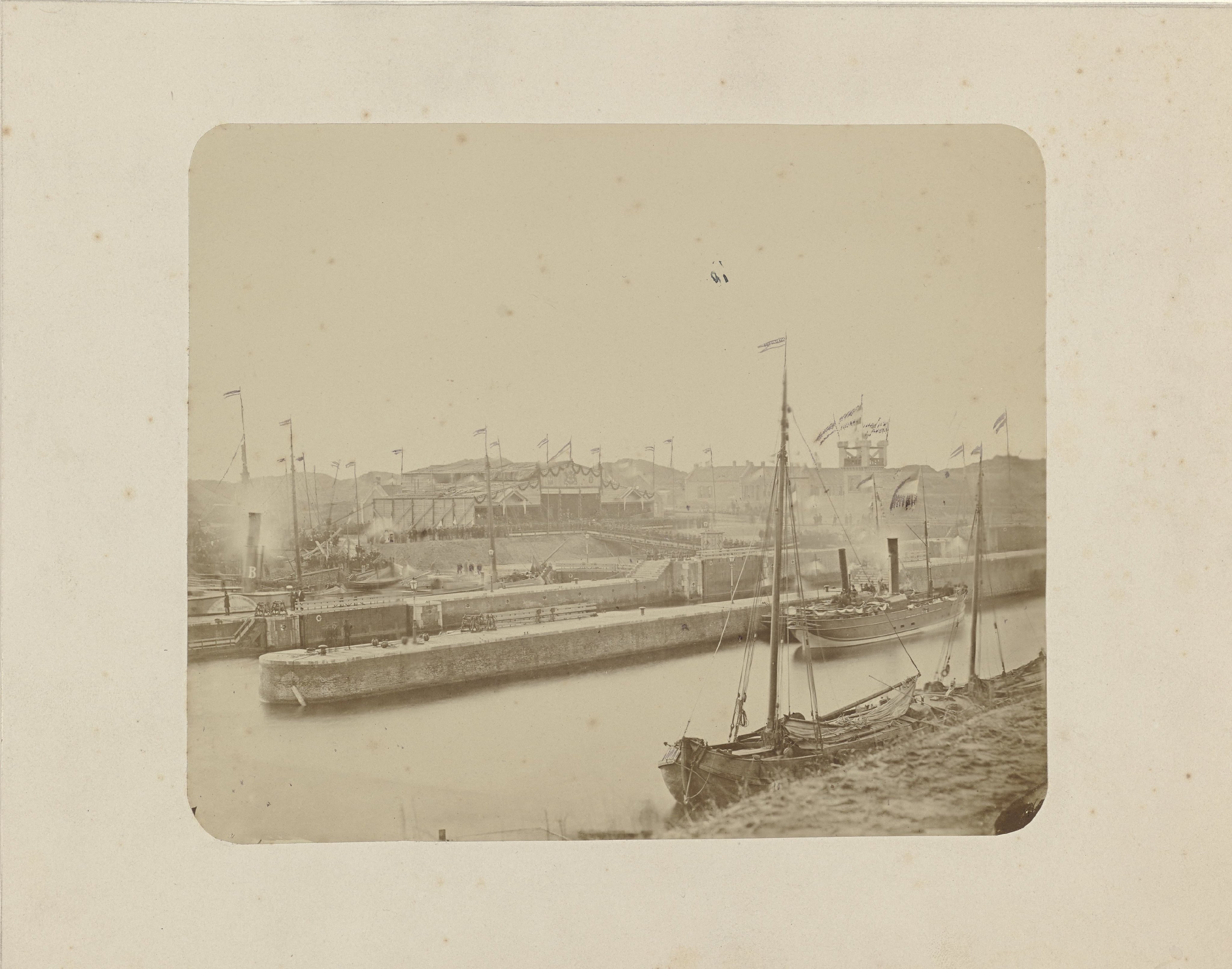 Opening Noordzeekanaal, 1876