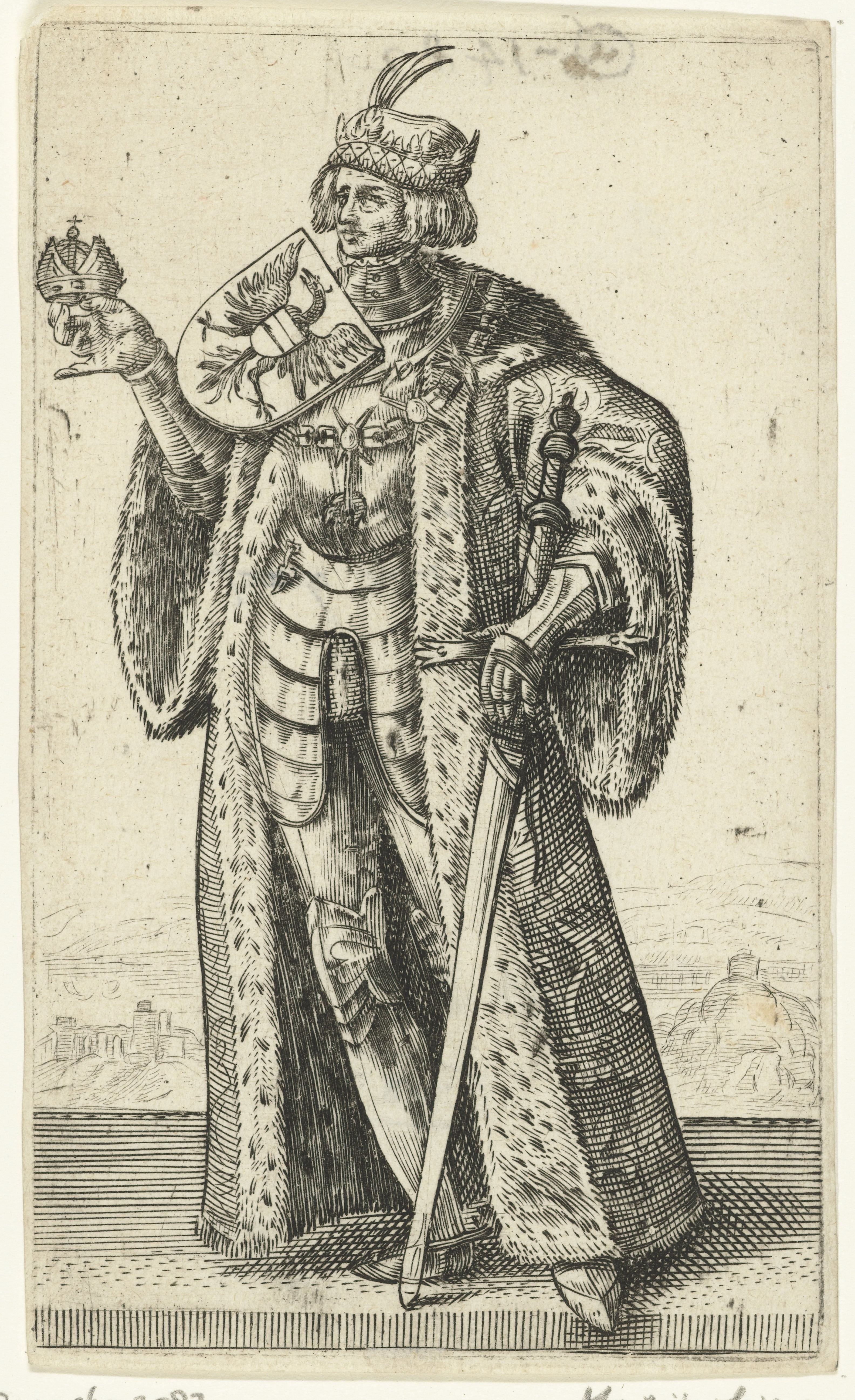 Portret van keizer Maximiliaan I