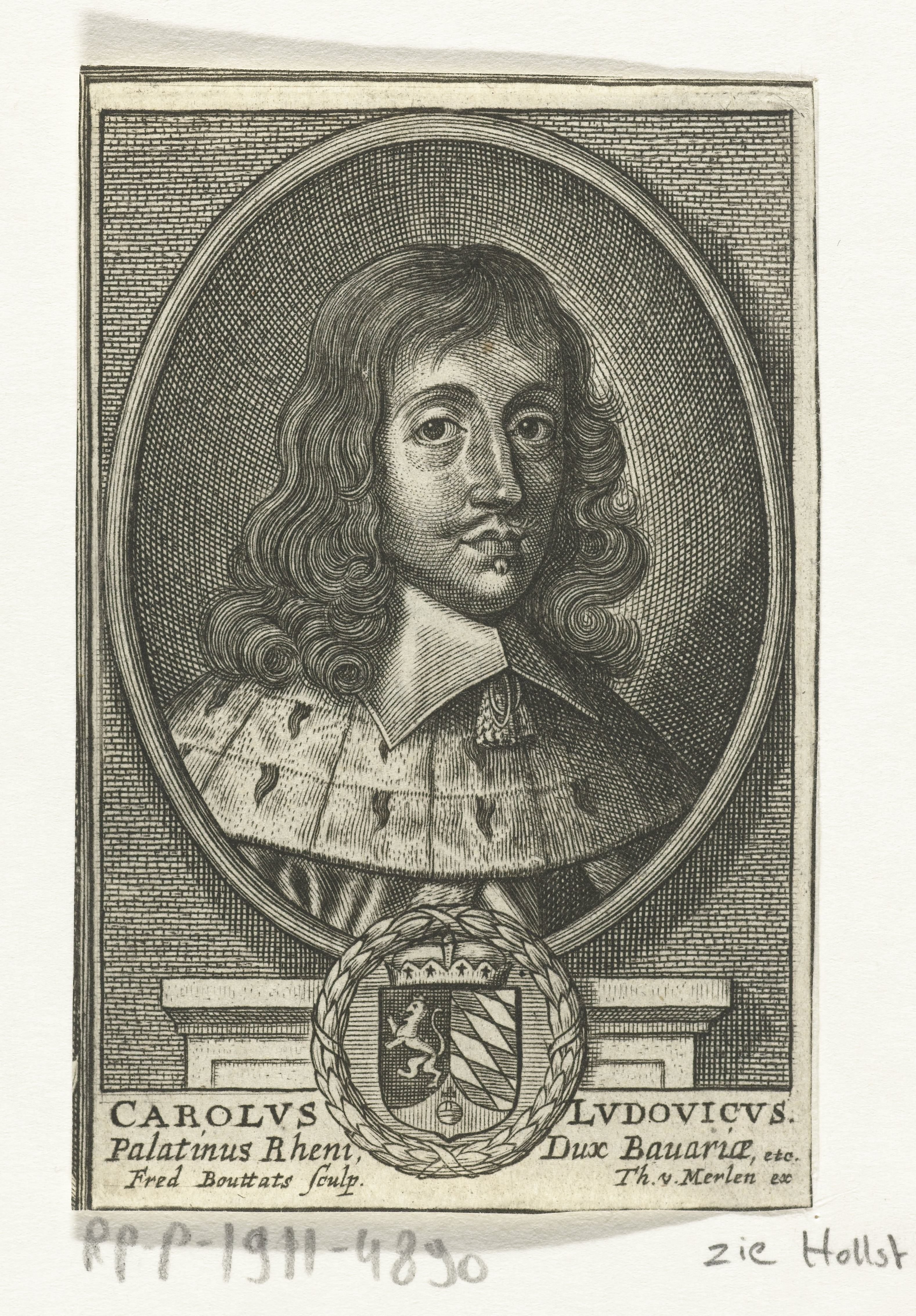 Portret van Karel Lodewijk van de Palts