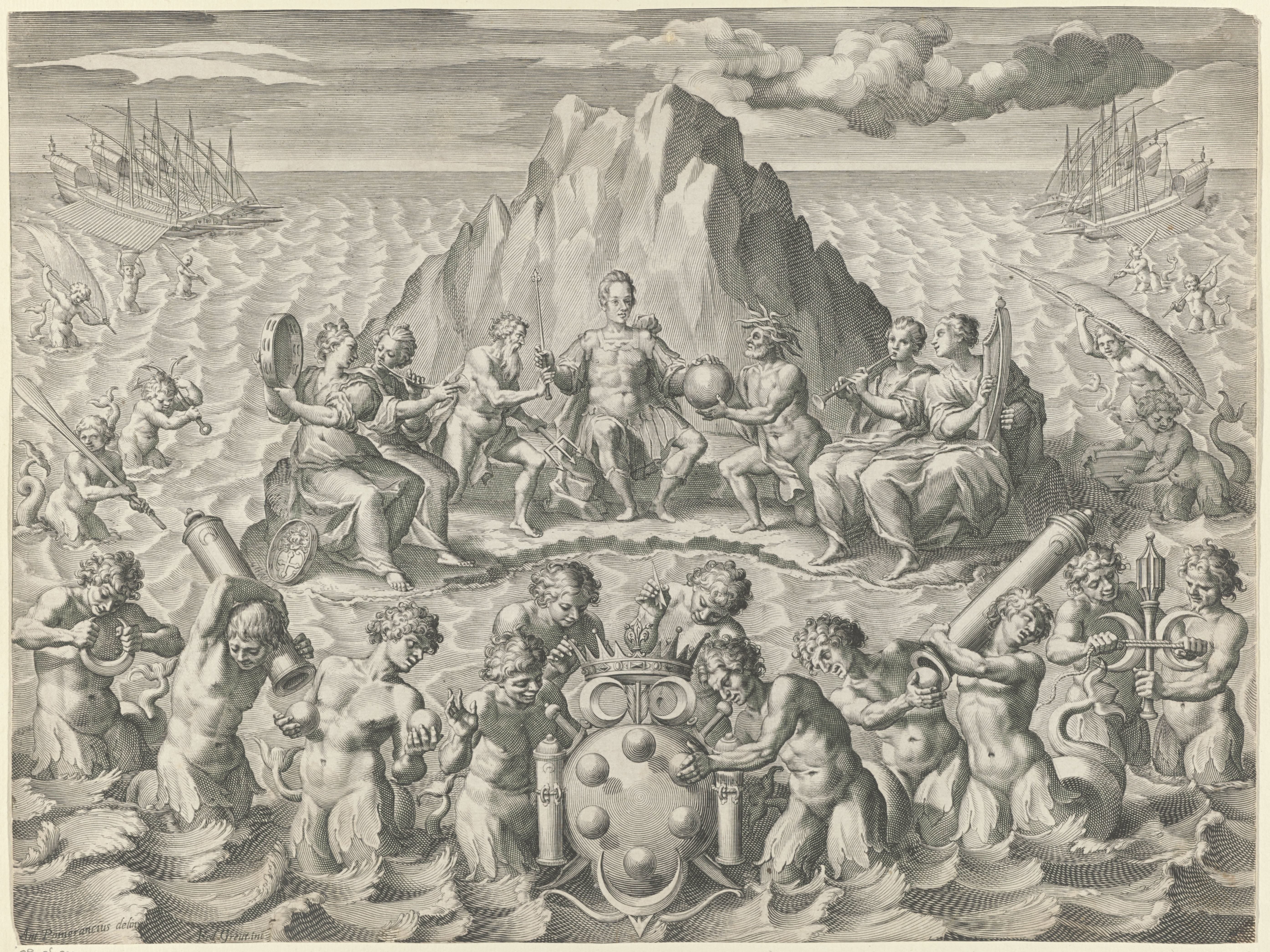 Allegorie op Francesco II de'Medici