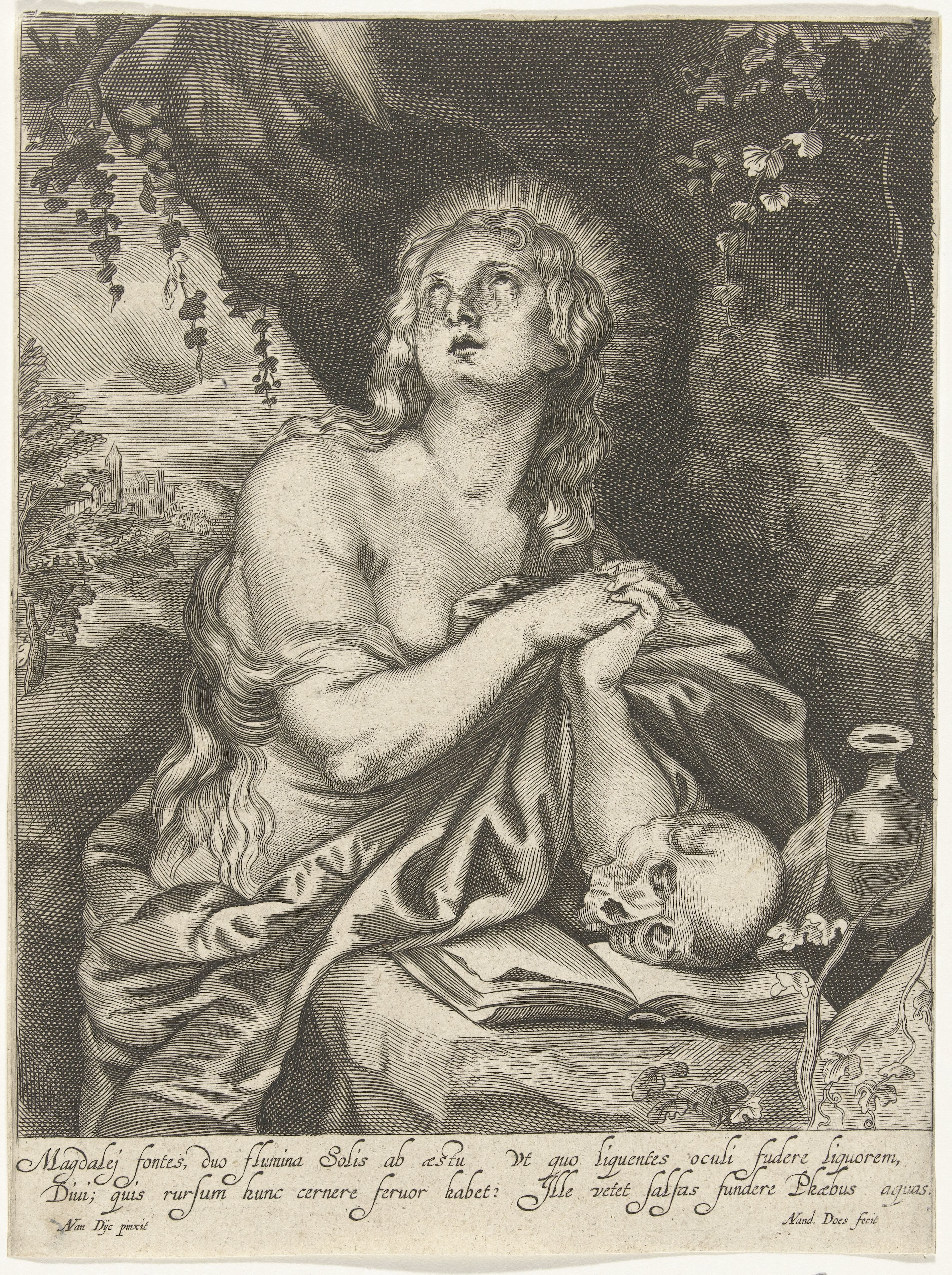 Maria Magdalena in de woestijn