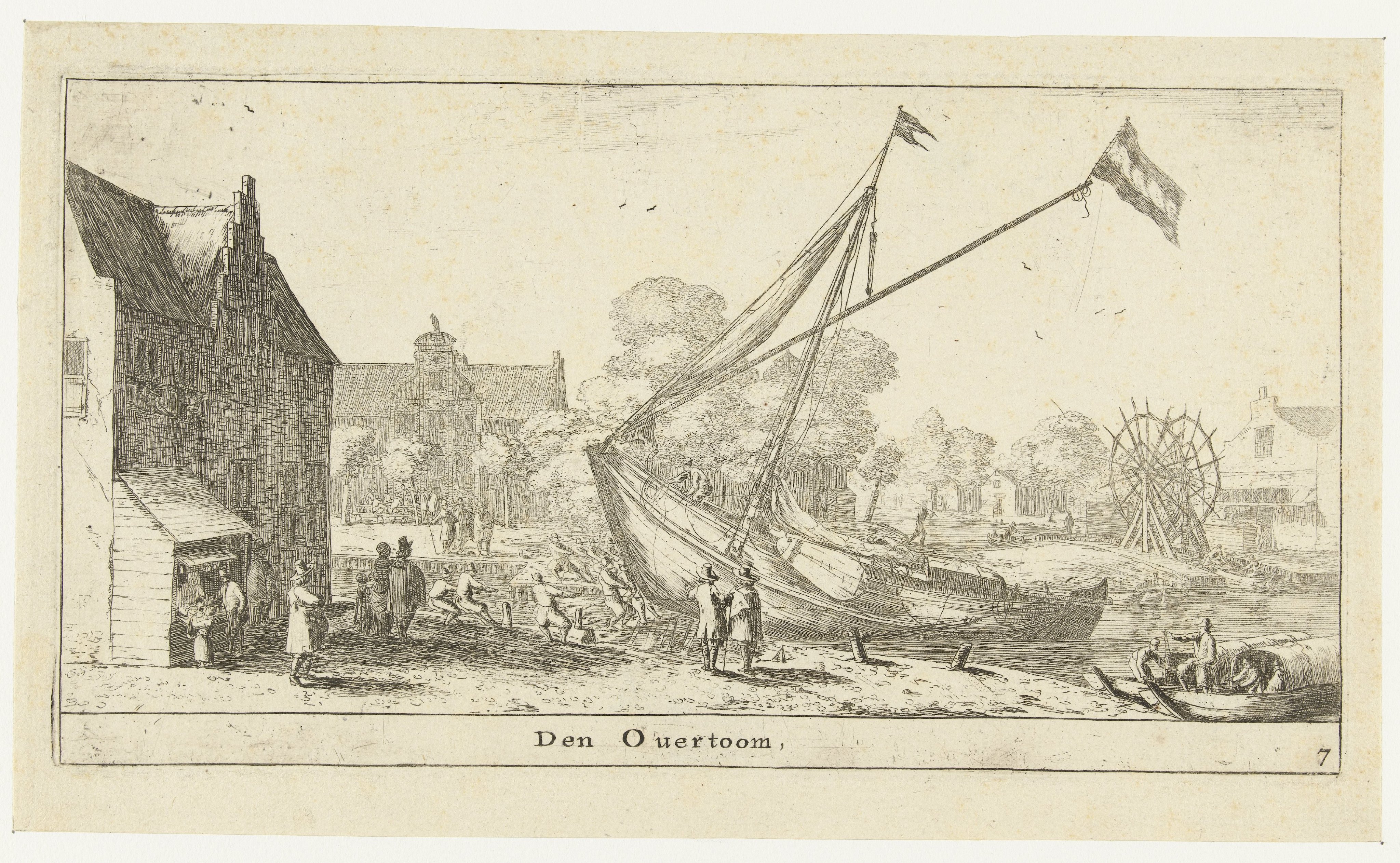 Gezicht op de Overtoom
