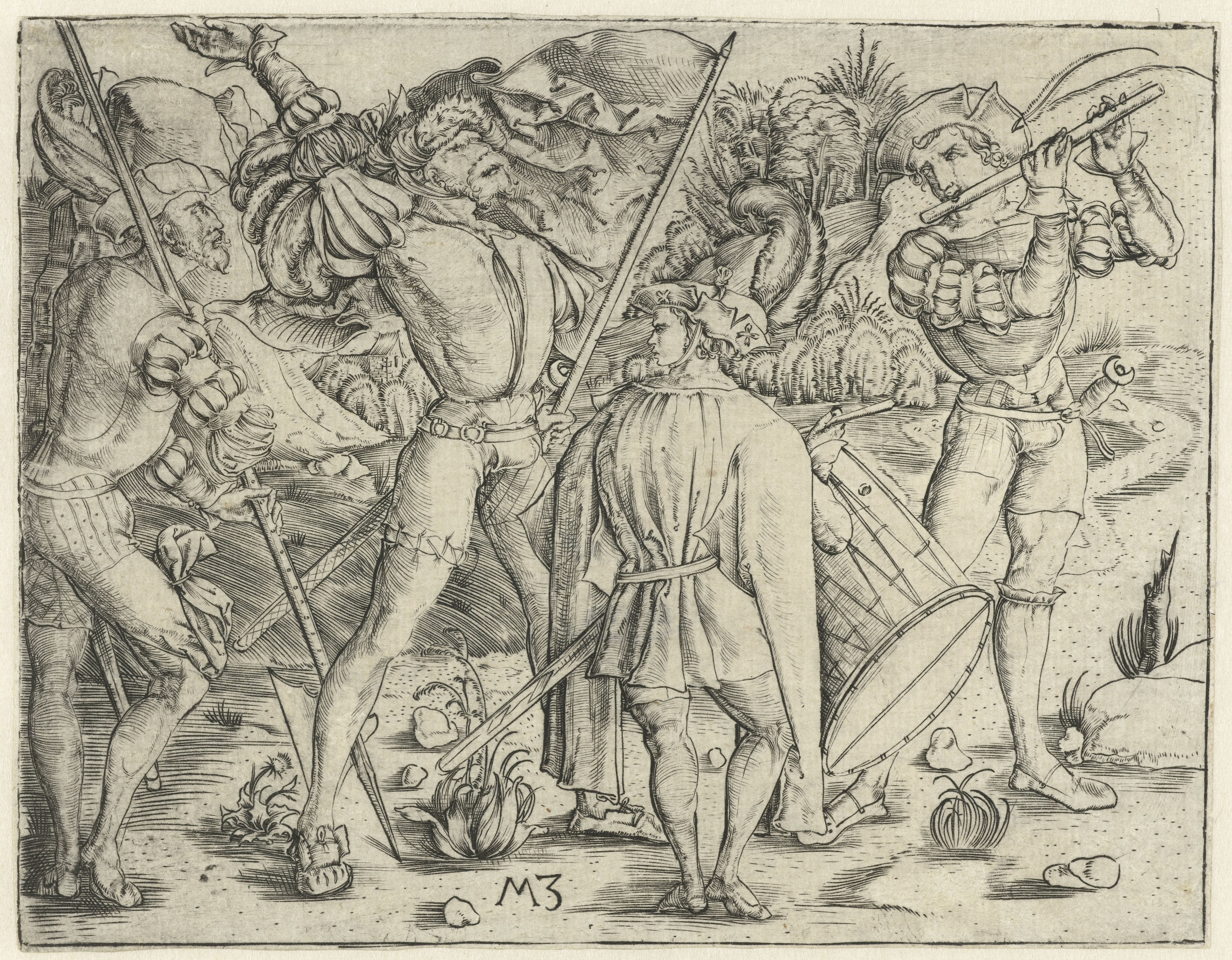 De vier soldaten
