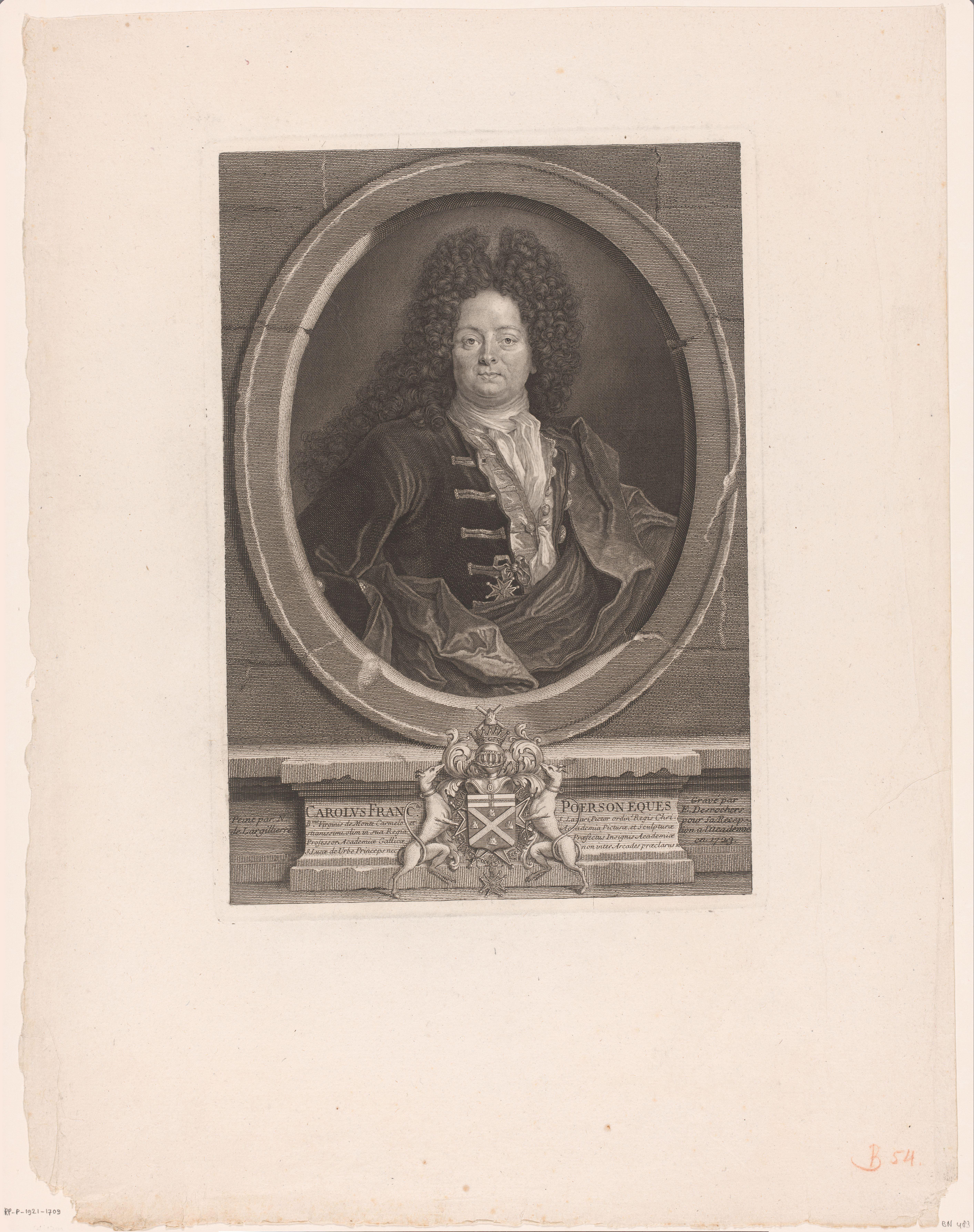 Portret van Charles-François Poerson